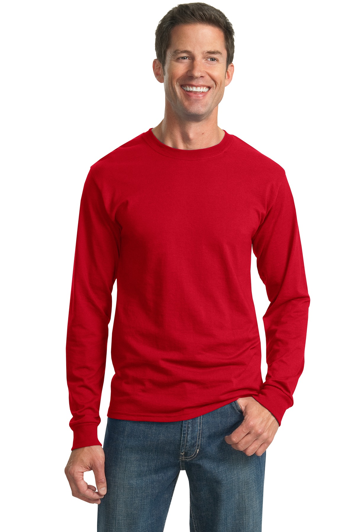 Jerzees – Dri-Power 50/50 Cotton/Poly Long Sleeve T-Shirt. 29LS