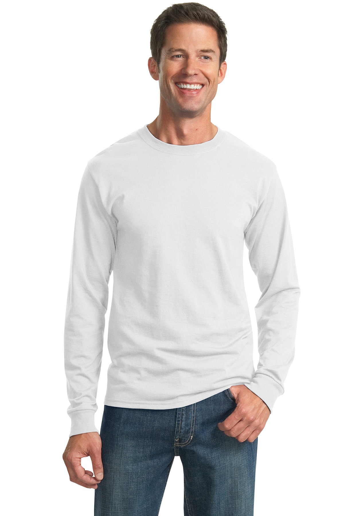 Jerzees – Dri-Power 50/50 Cotton/Poly Long Sleeve T-Shirt. 29LS