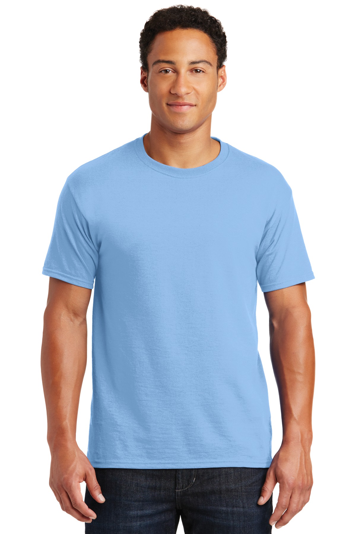 Jerzees –  Dri-Power 50/50 Cotton/Poly T-Shirt.  29M