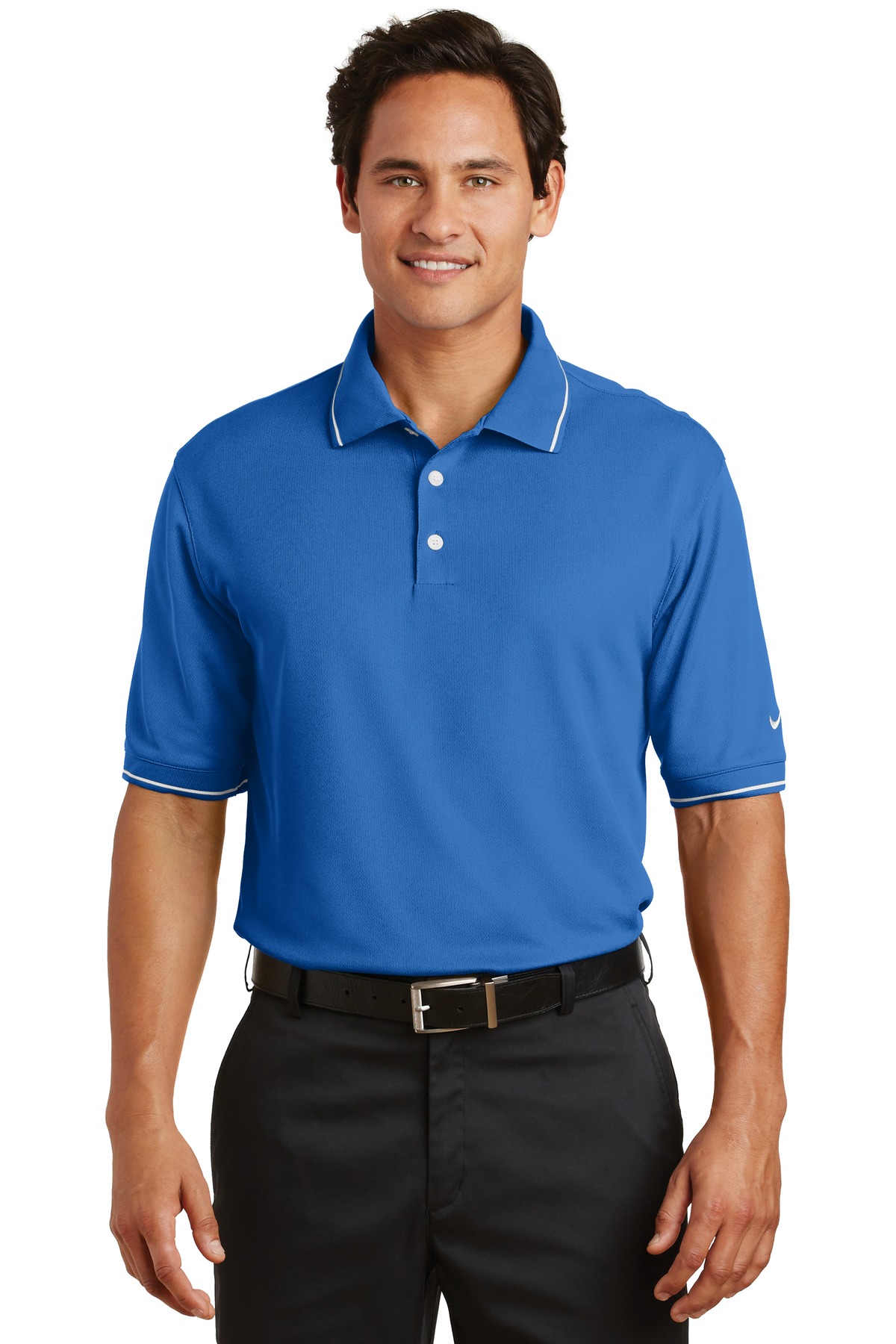 DISCONTINUED Nike Dri-FIT Classic Tipped Polo.  319966