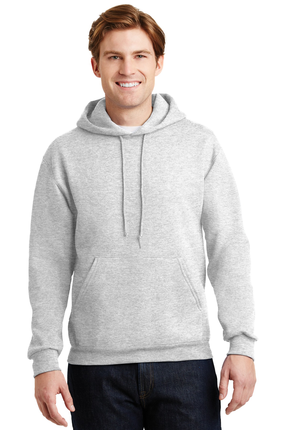 Jerzees Super Sweats NuBlend – Pullover Hooded Sweatshirt.  4997M