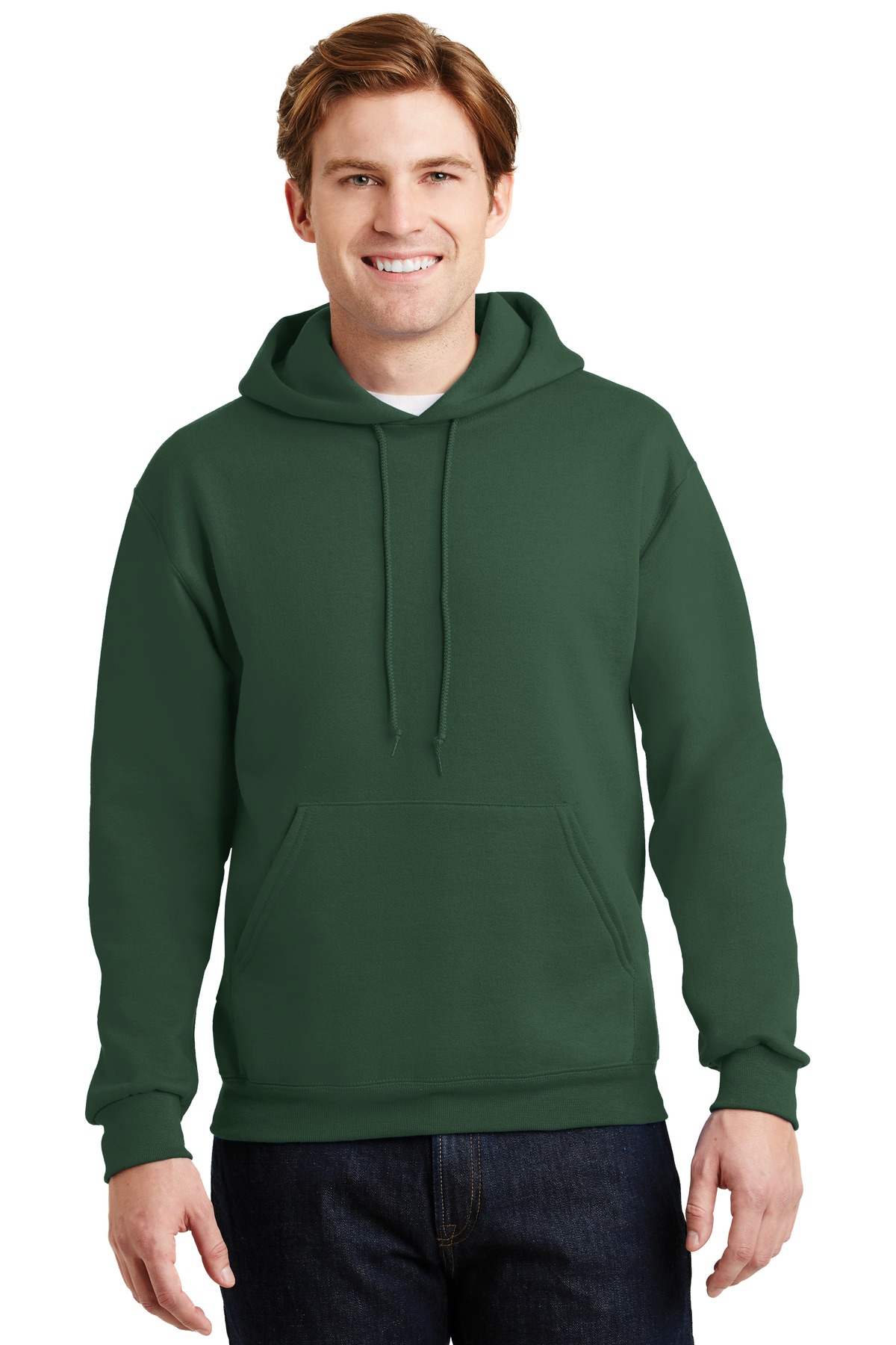 Jerzees Super Sweats NuBlend – Pullover Hooded Sweatshirt.  4997M