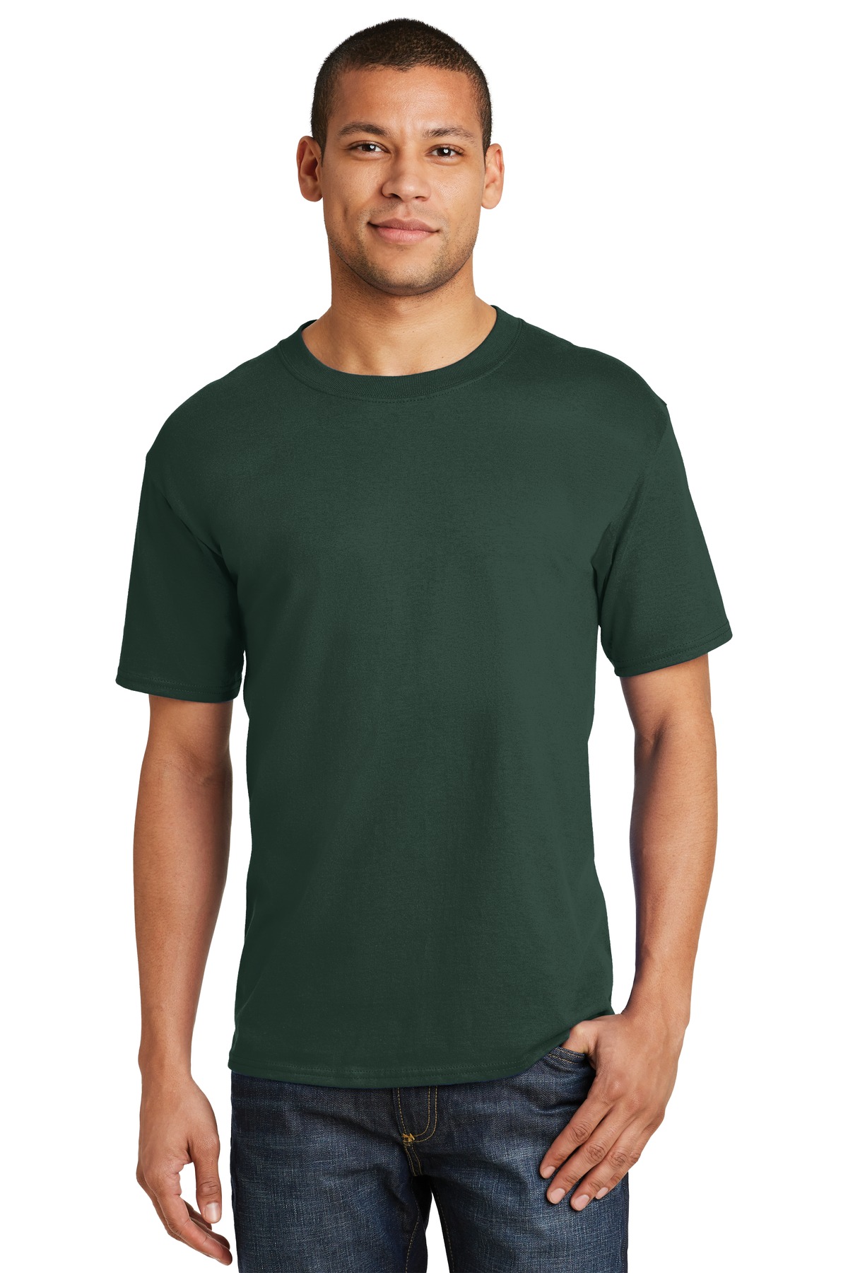 Hanes Beefy-T – 100% Cotton T-Shirt. 5180