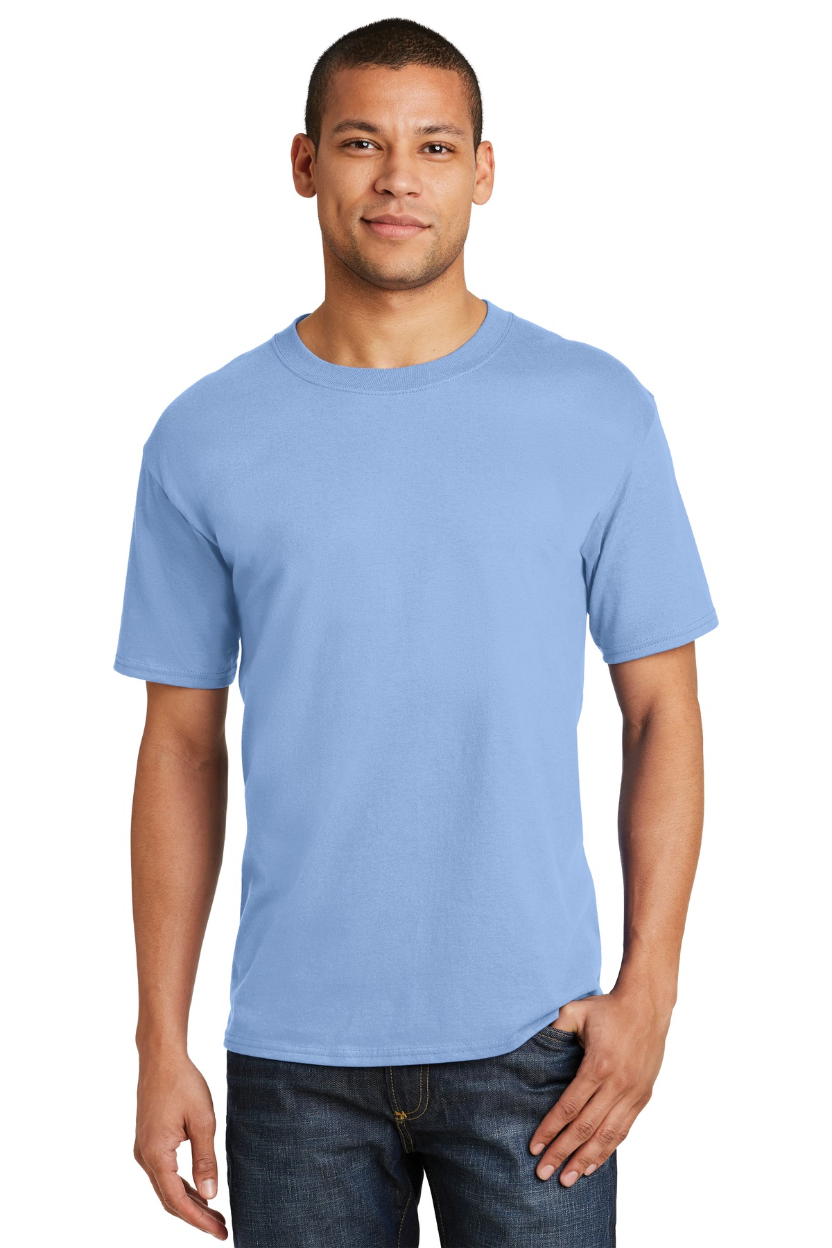 Hanes Beefy-T – 100% Cotton T-Shirt. 5180