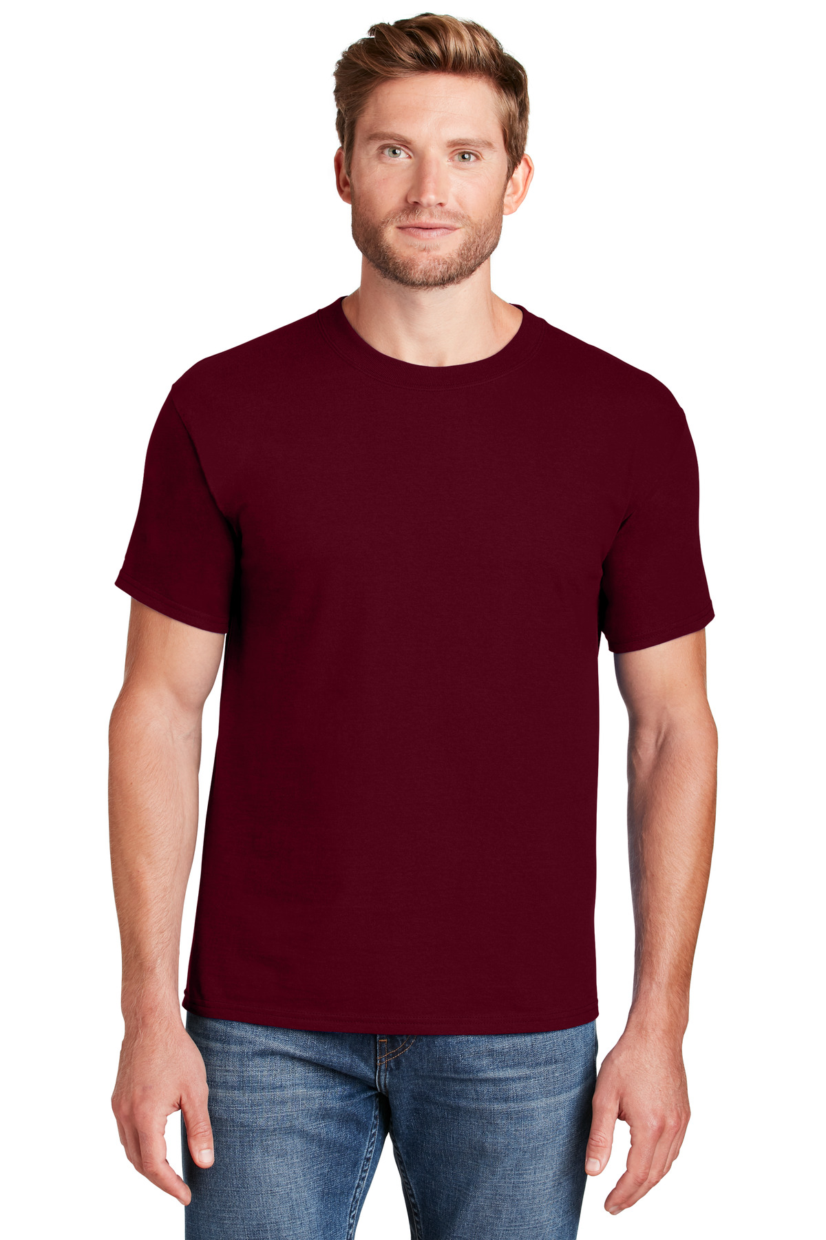 Hanes Beefy-T – 100% Cotton T-Shirt. 5180