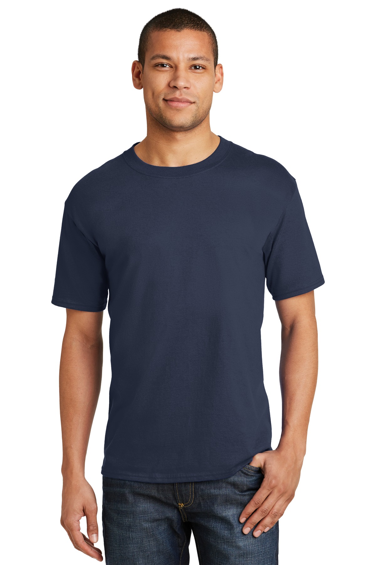 Hanes Beefy-T – 100% Cotton T-Shirt. 5180