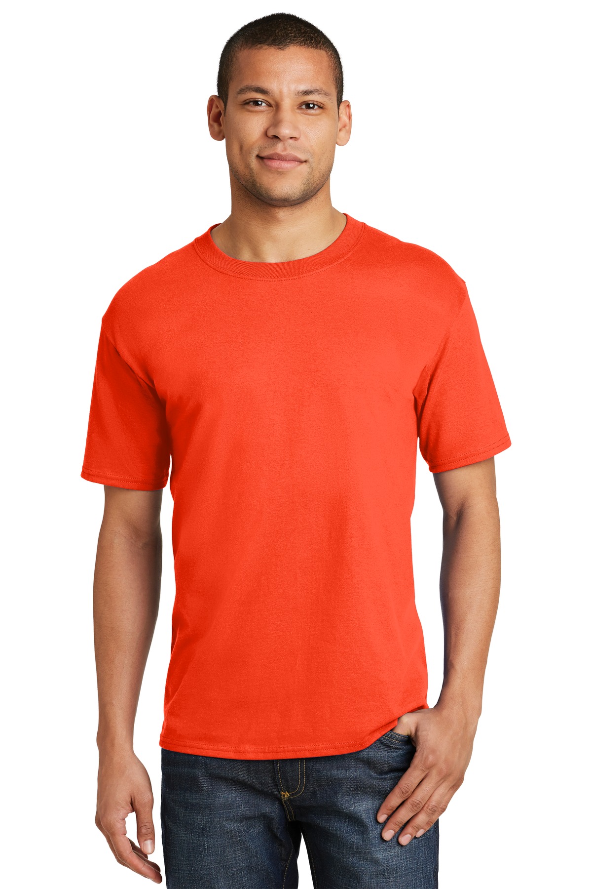 Hanes Beefy-T – 100% Cotton T-Shirt. 5180