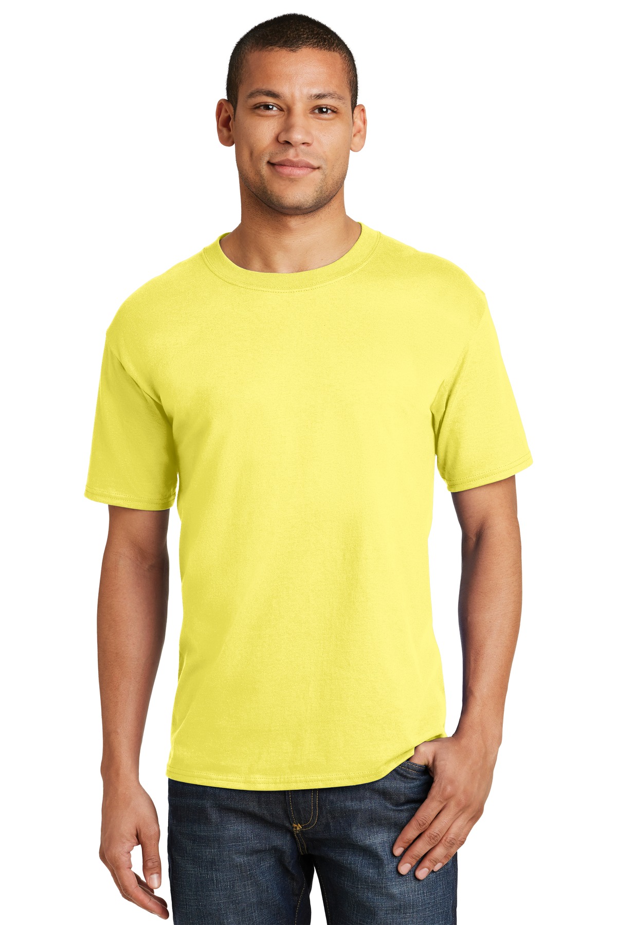 Hanes Beefy-T – 100% Cotton T-Shirt. 5180