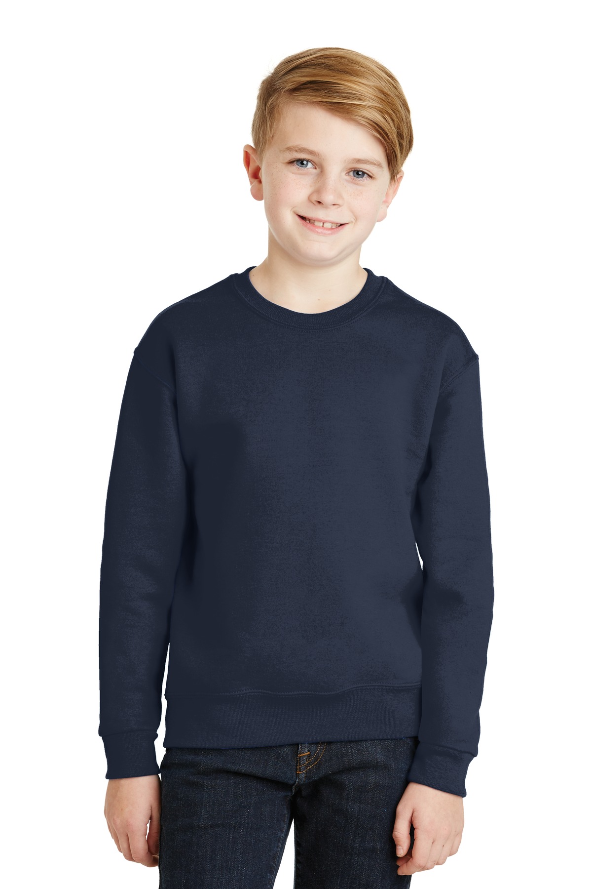 Jerzees – Youth NuBlend Crewneck Sweatshirt.  562B