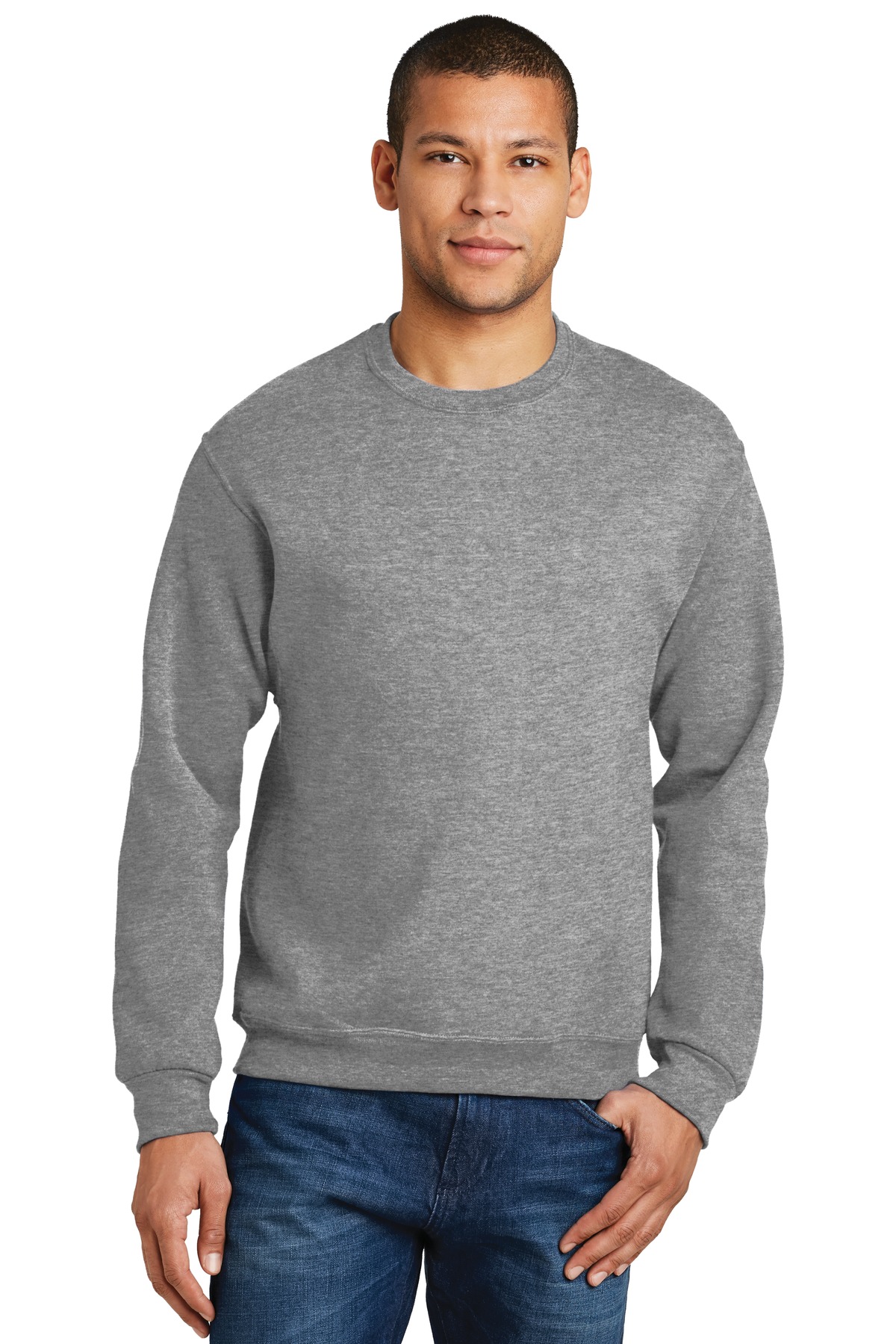 Jerzees – NuBlend Crewneck Sweatshirt.  562M