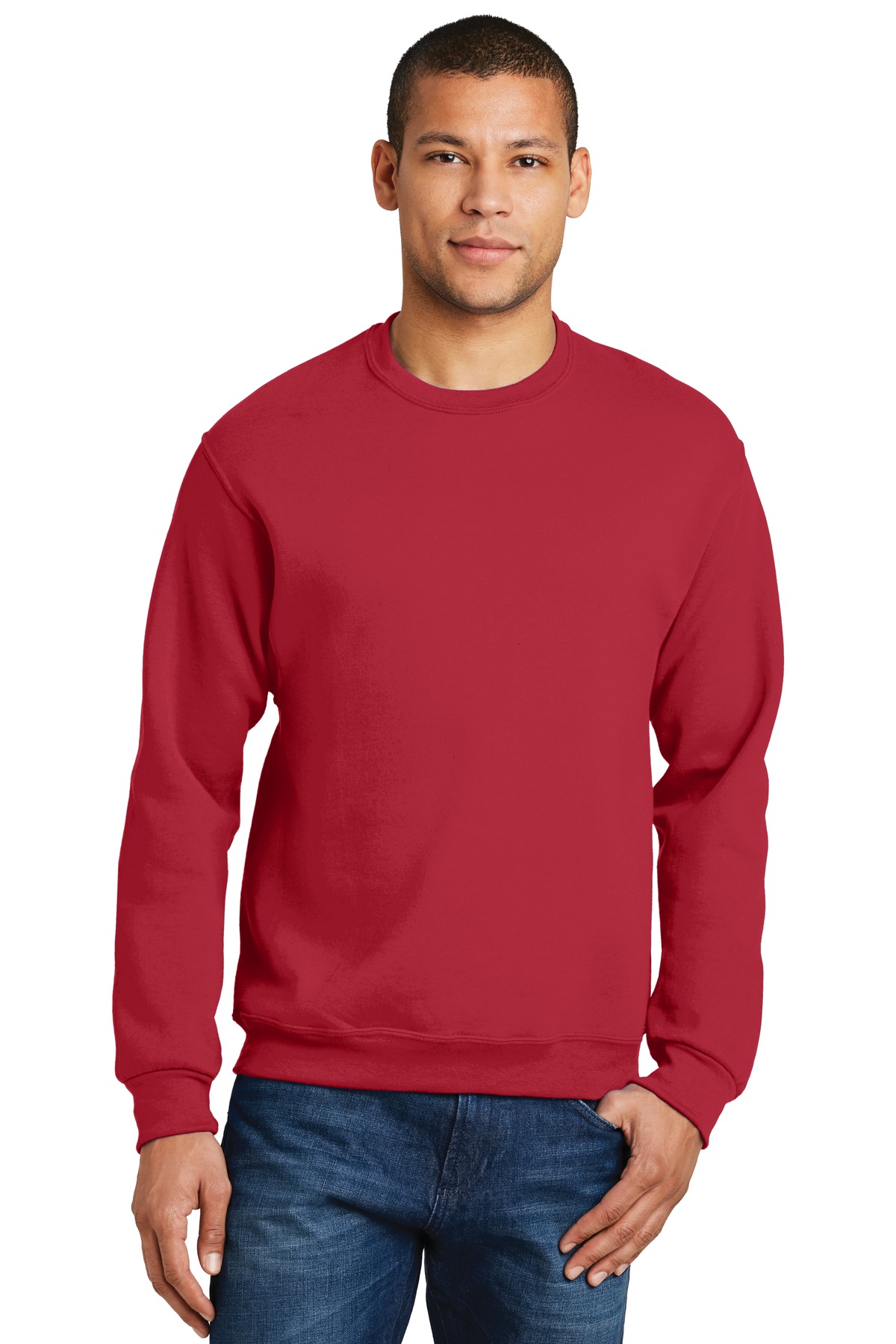 Jerzees – NuBlend Crewneck Sweatshirt.  562M