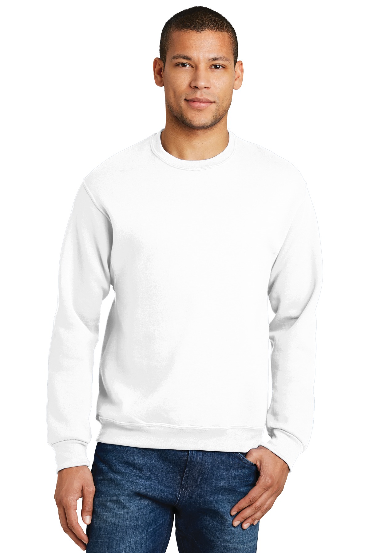 Jerzees – NuBlend Crewneck Sweatshirt.  562M