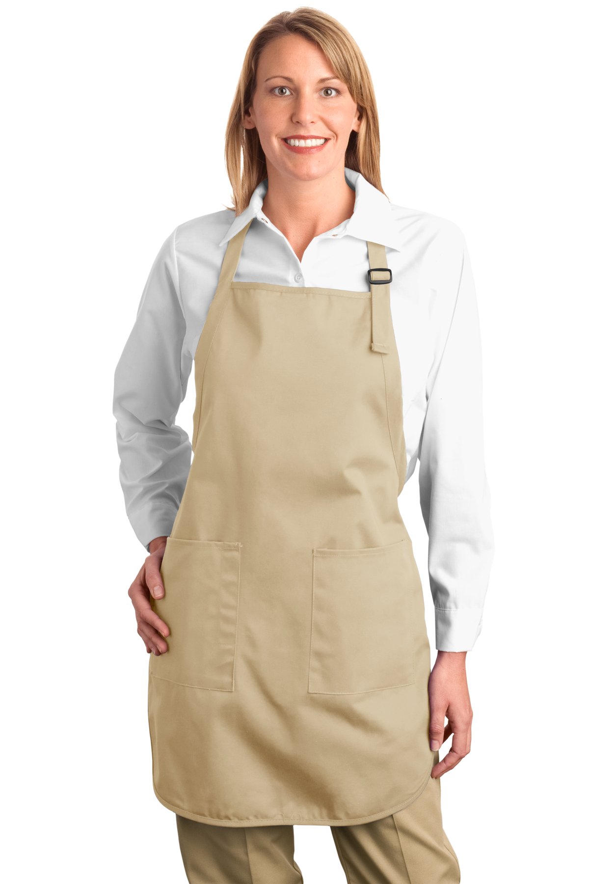 Port Authority Full-Length Apron with Pockets.  A500