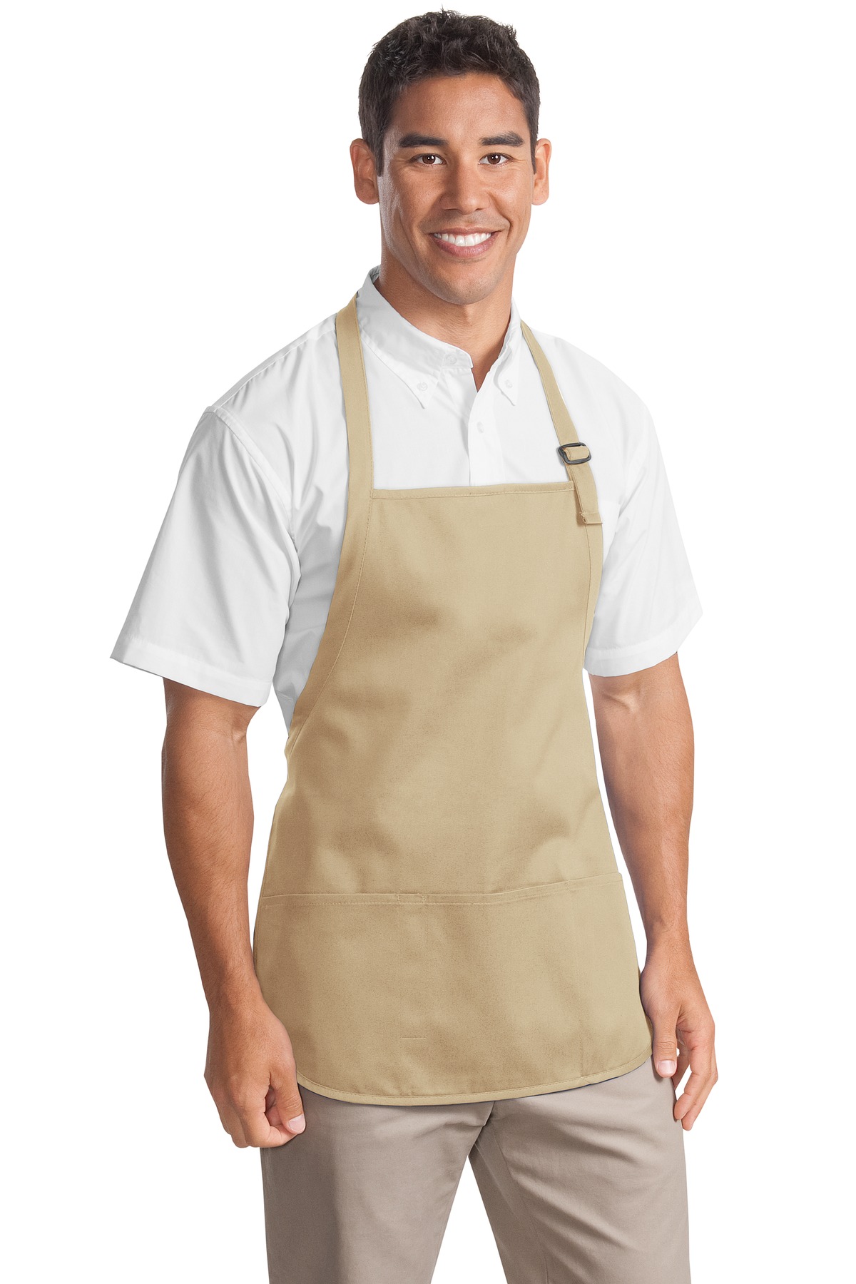Port Authority Medium-Length Apron with Pouch Pockets. A510