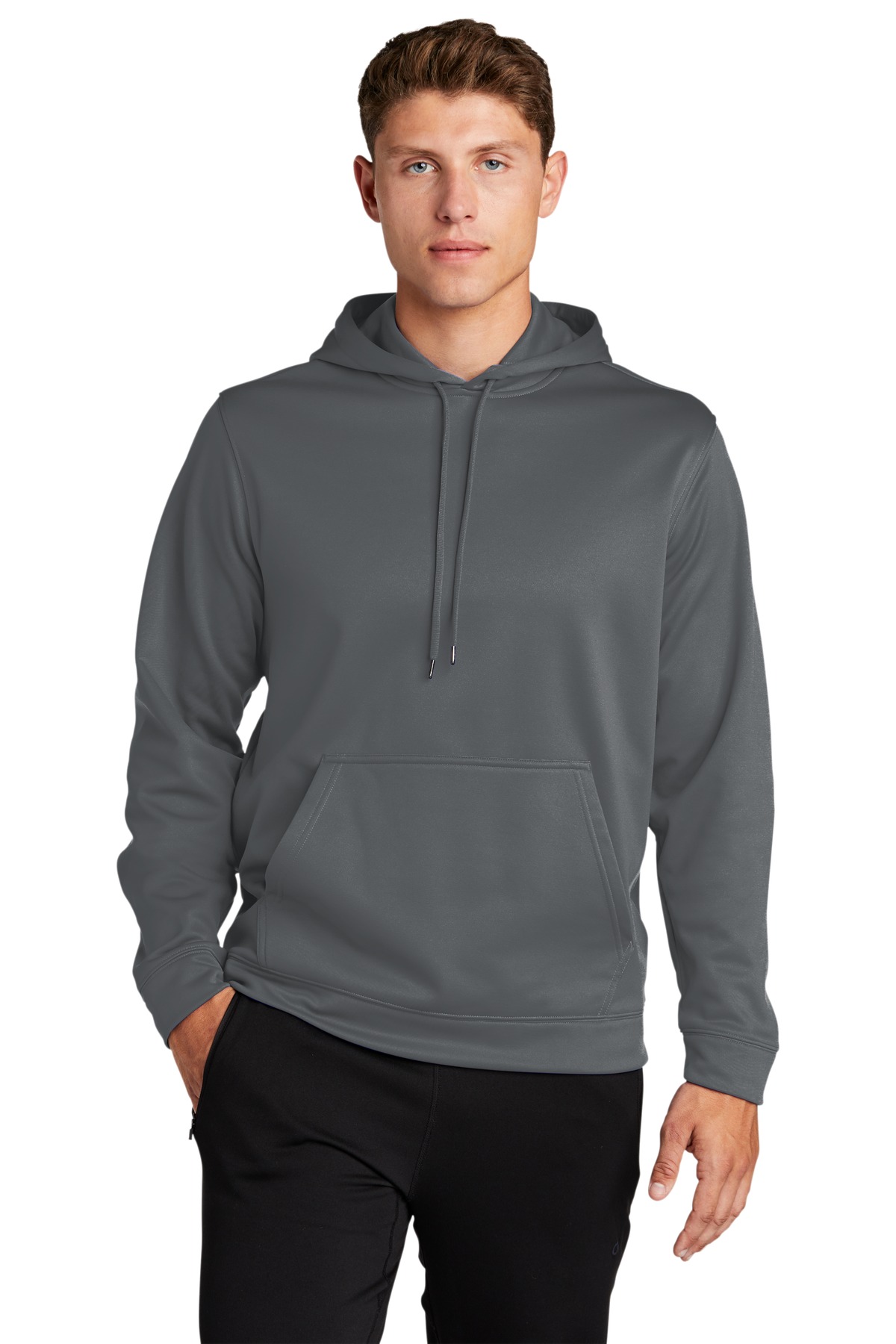 Sport-Tek Sport-Wick Fleece Hooded Pullover.  F244