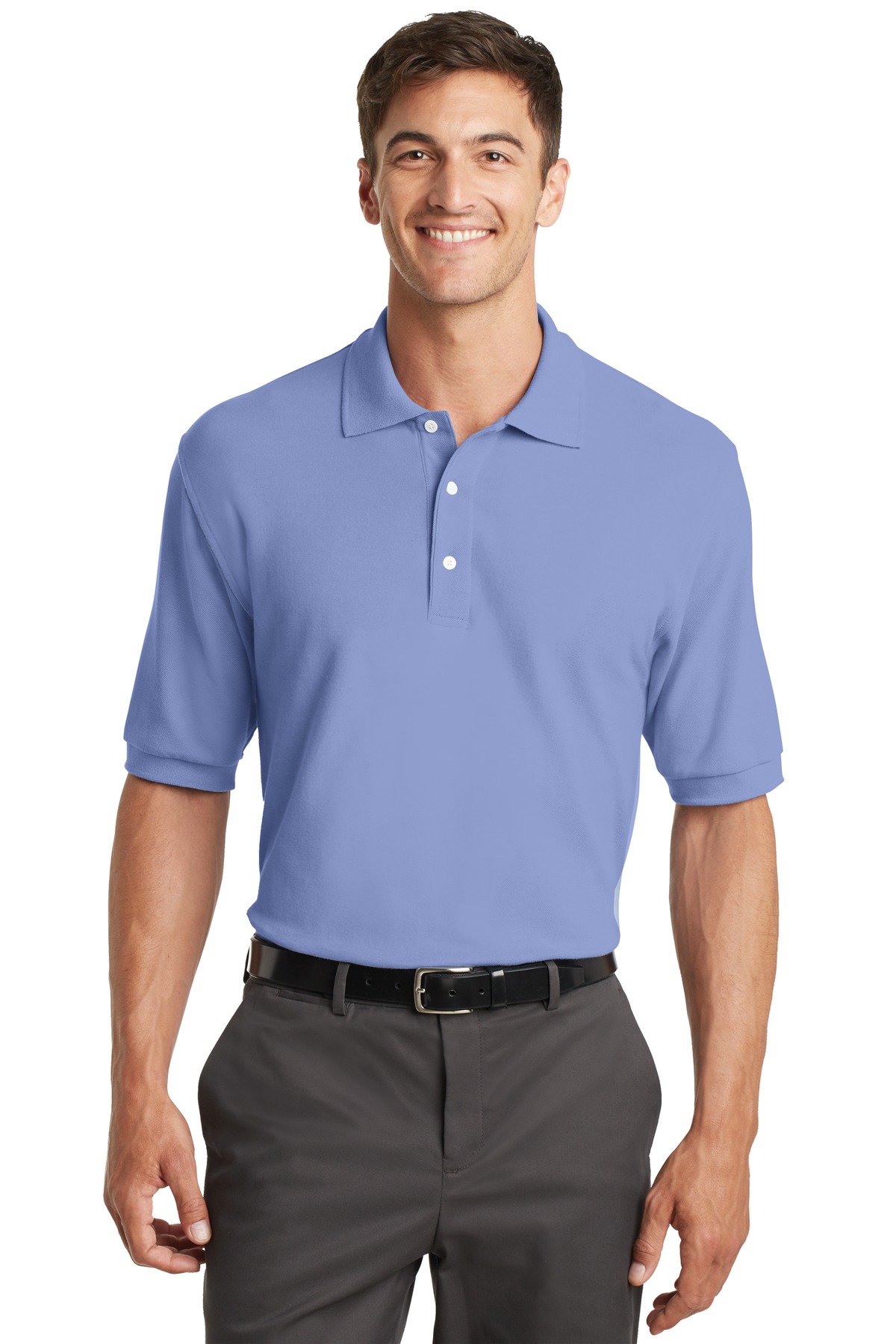 DISCONTINUED Port Authority 100% Pima Cotton Polo. K448