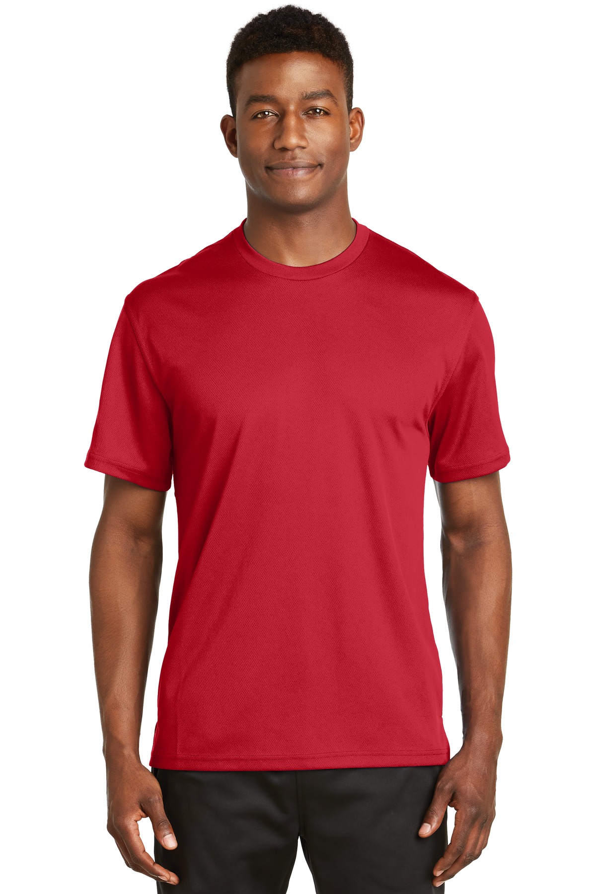 DISCONTINUED Sport-Tek Dri-Mesh Short Sleeve T-Shirt.  K468