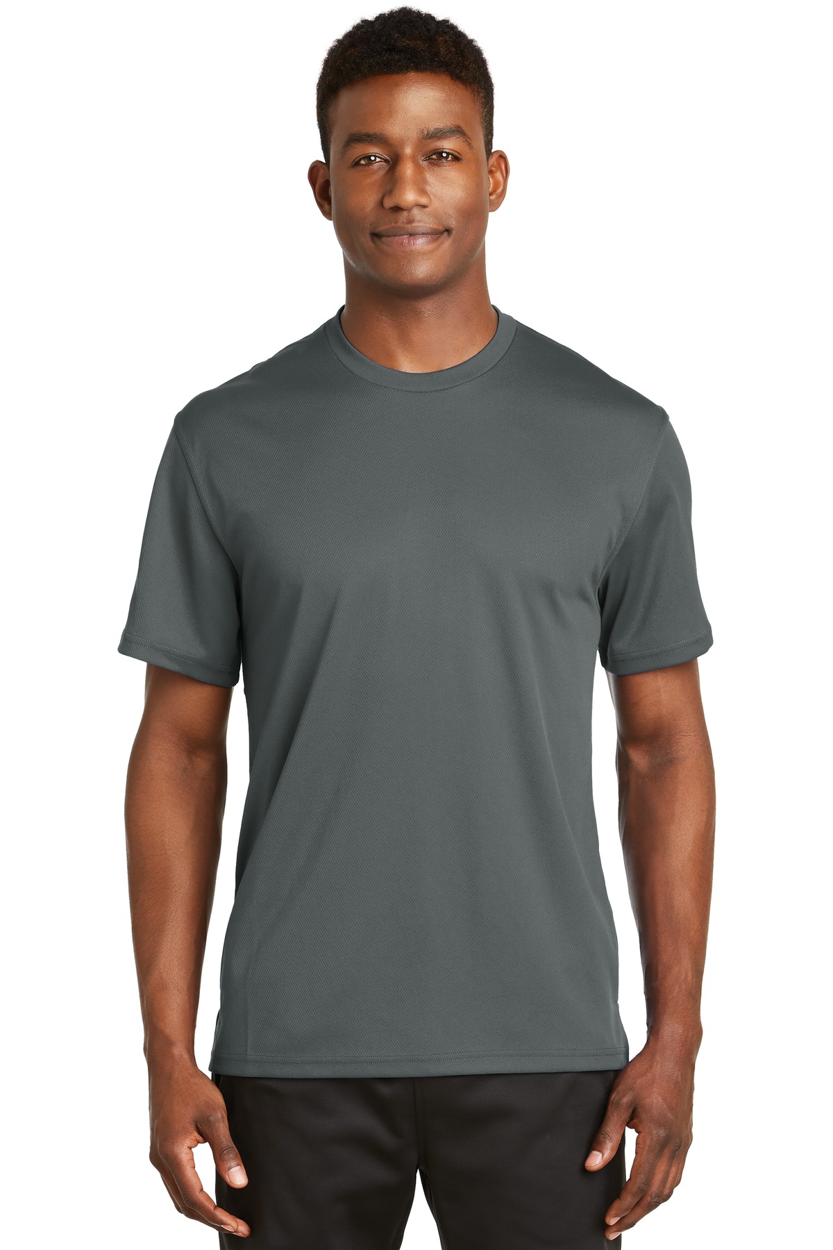 DISCONTINUED Sport-Tek Dri-Mesh Short Sleeve T-Shirt.  K468