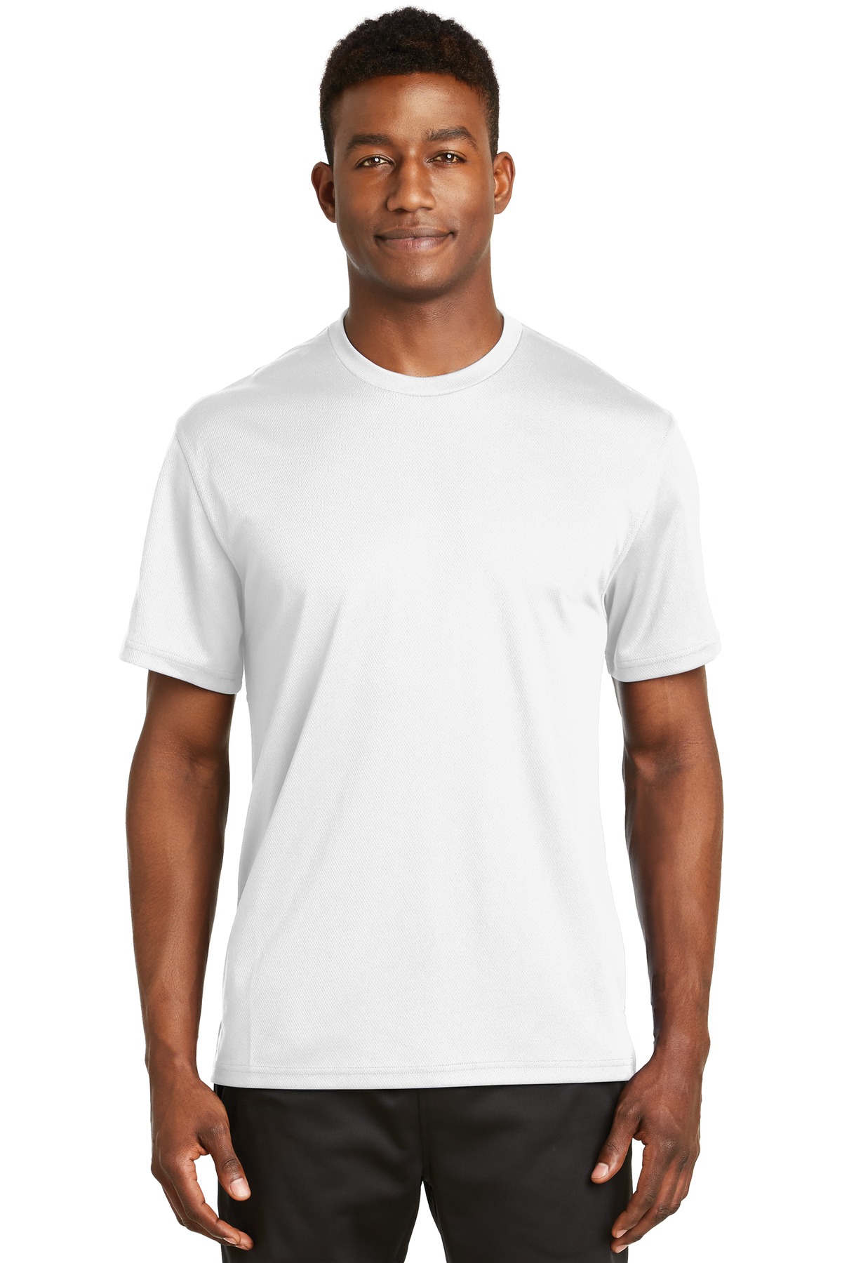 DISCONTINUED Sport-Tek Dri-Mesh Short Sleeve T-Shirt.  K468