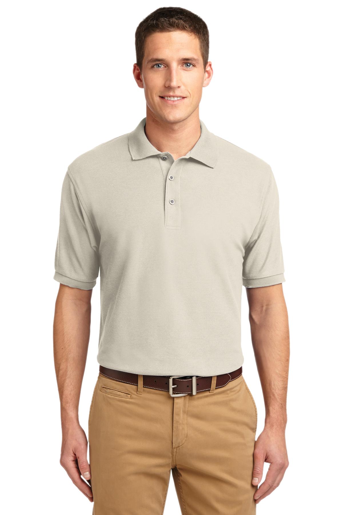 Port Authority Extended Size Silk Touch Polo K500ES