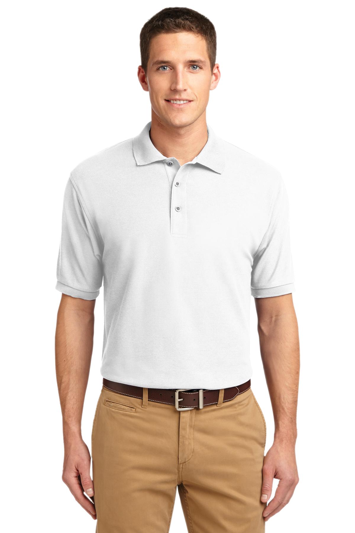 Port Authority Extended Size Silk Touch Polo K500ES