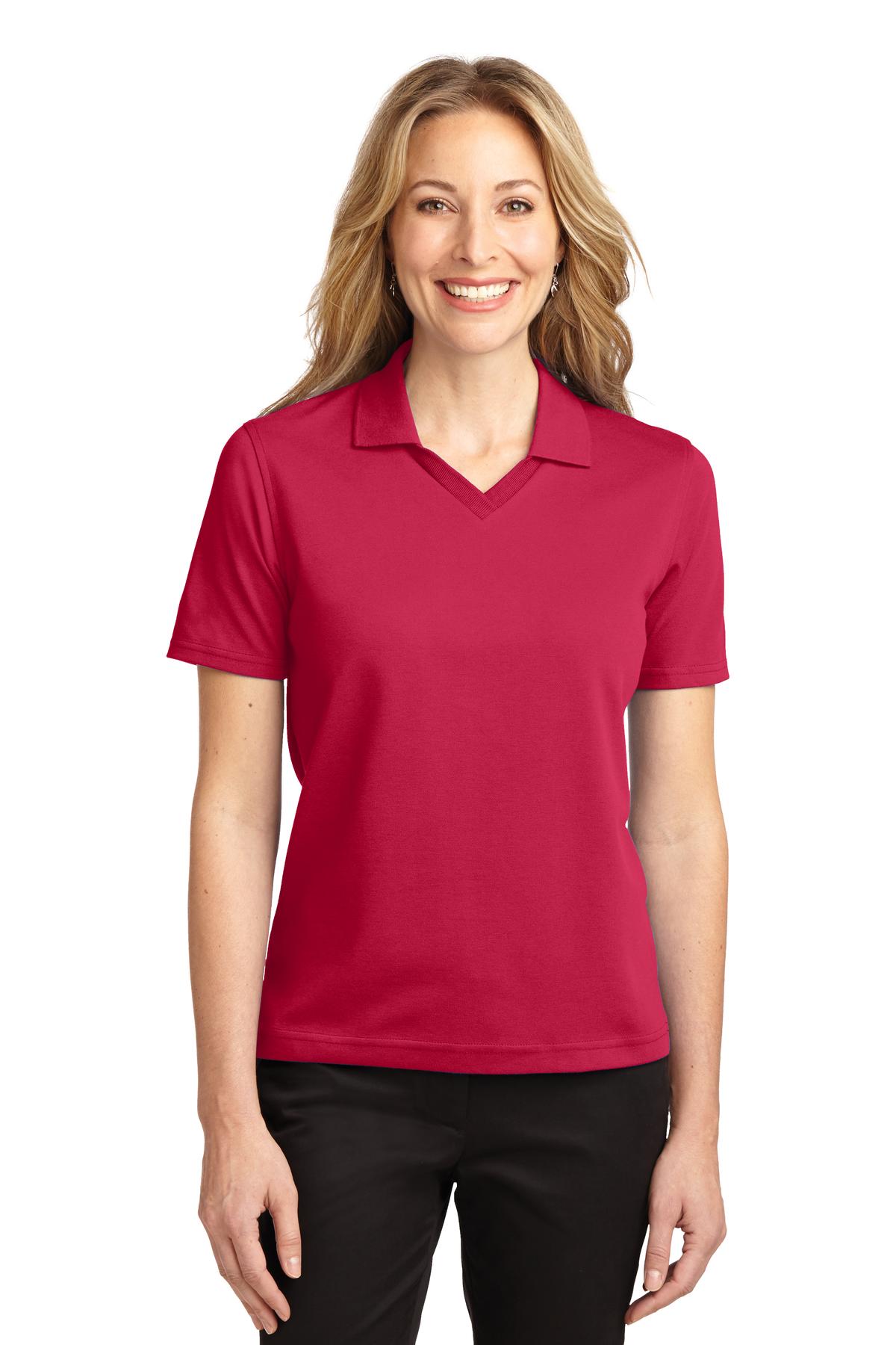 Port Authority Ladies Rapid Dry Polo.  L455