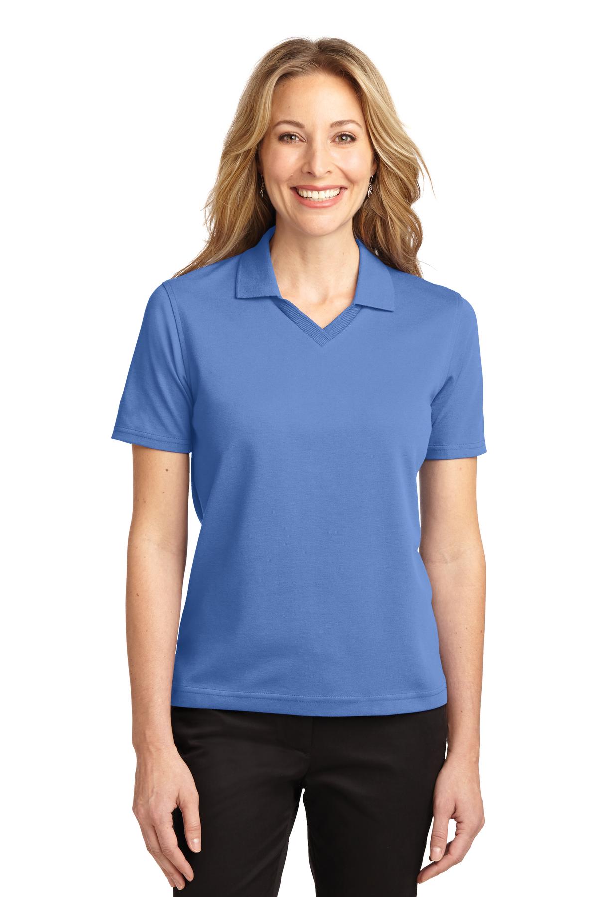 Port Authority Ladies Rapid Dry Polo.  L455