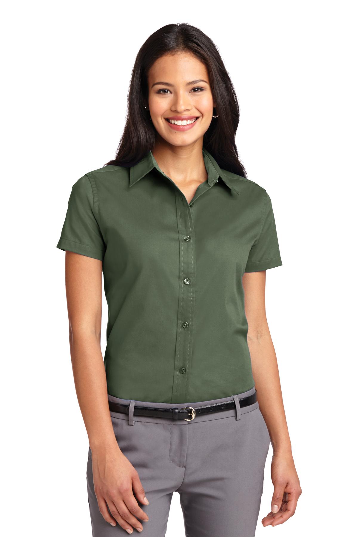 Port Authority Ladies Short Sleeve Easy Care Shirt. L508