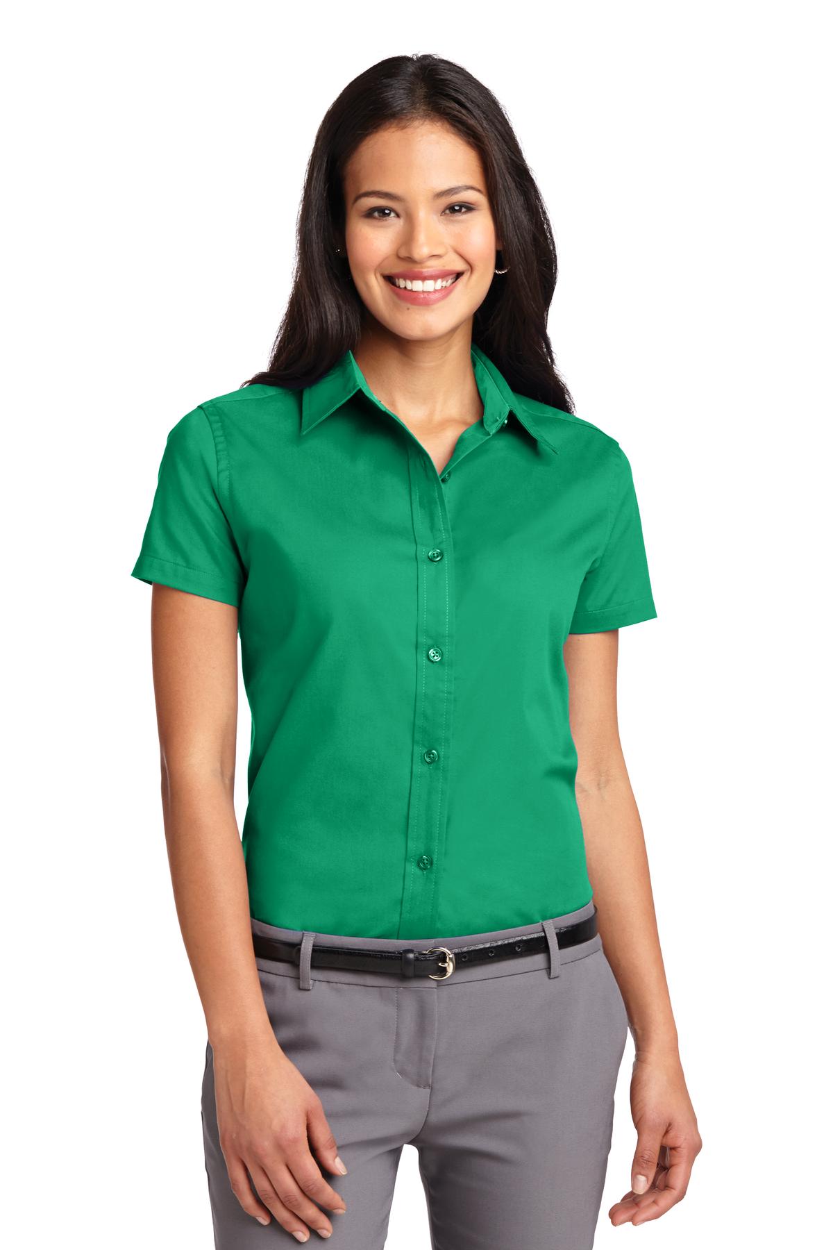 Port Authority Ladies Short Sleeve Easy Care Shirt. L508
