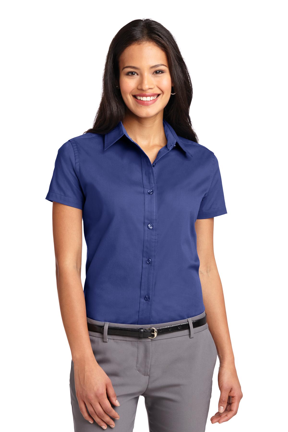 Port Authority Ladies Short Sleeve Easy Care Shirt. L508