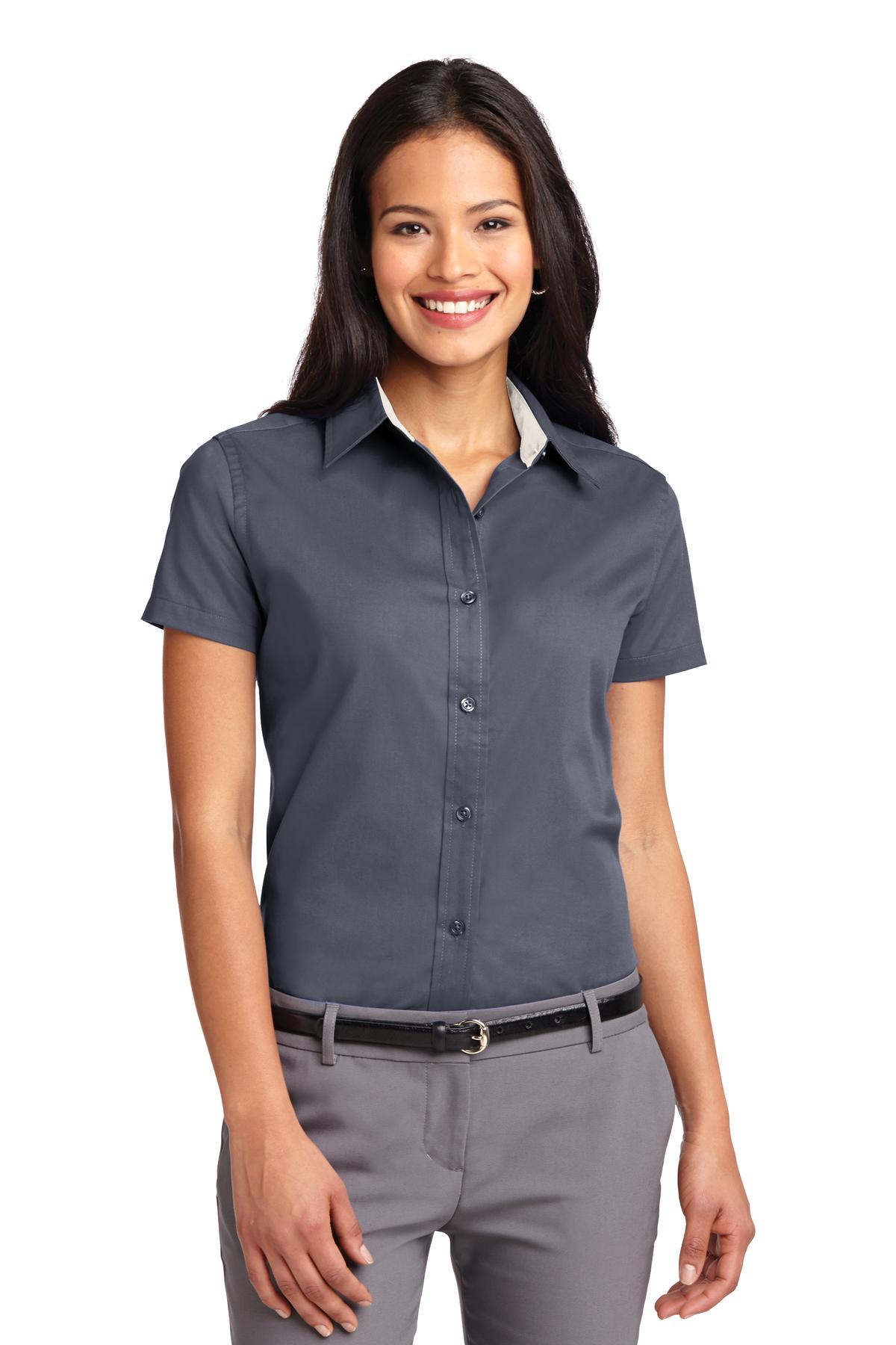 Port Authority Ladies Short Sleeve Easy Care Shirt. L508