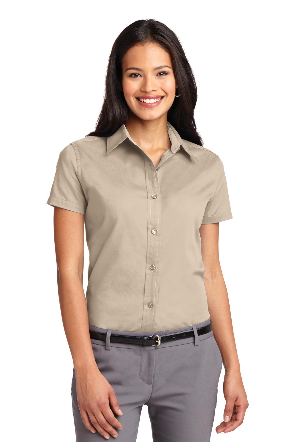 Port Authority Ladies Short Sleeve Easy Care Shirt. L508