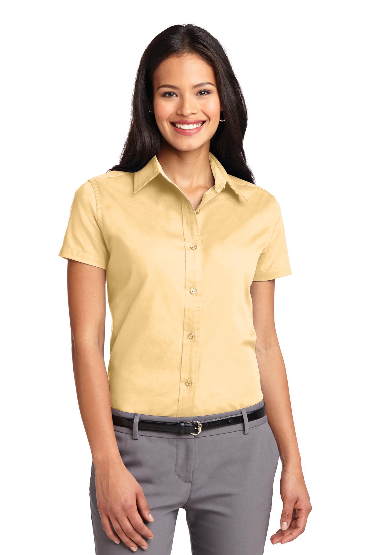 Port Authority Ladies Short Sleeve Easy Care Shirt. L508