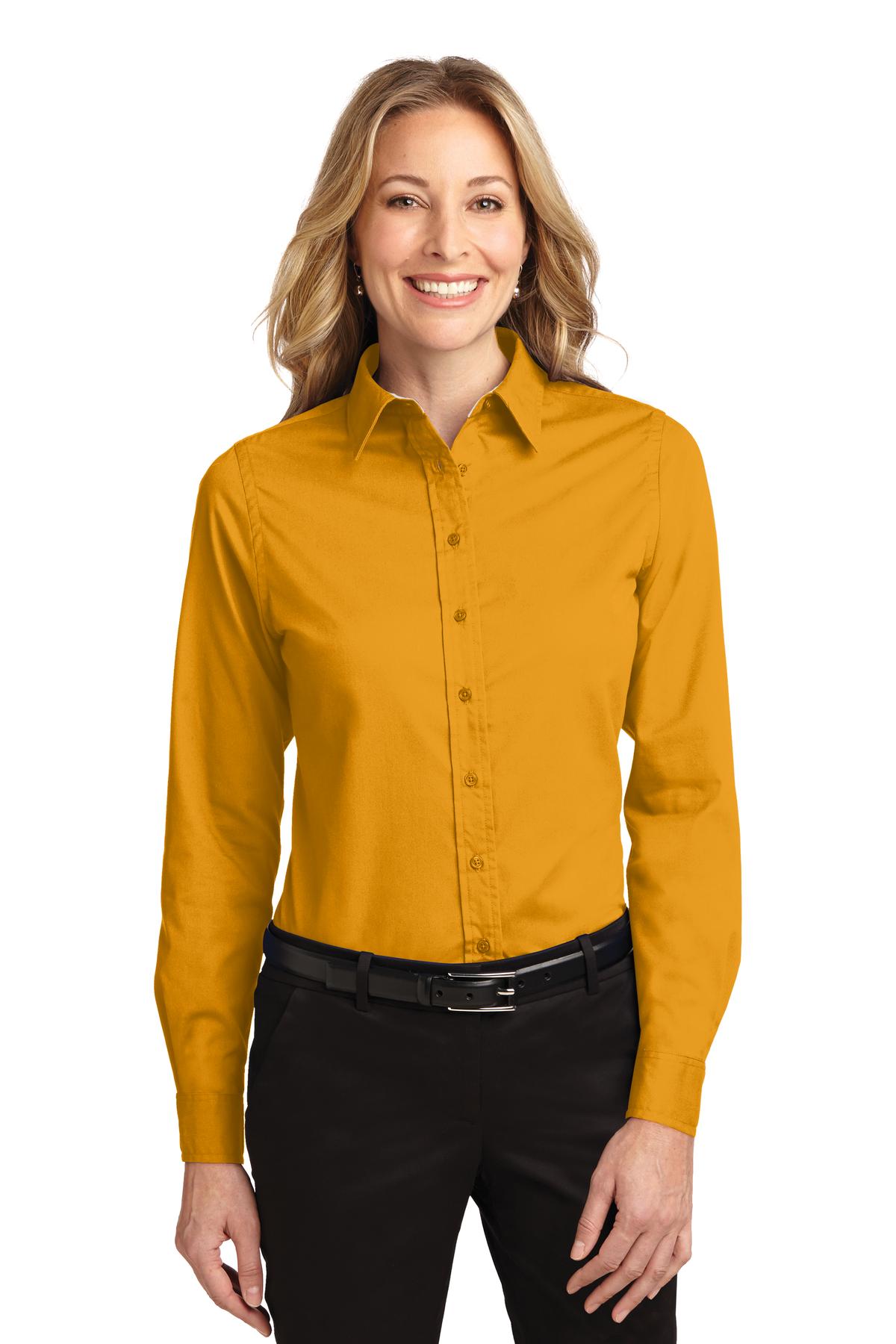 Port Authority Ladies Long Sleeve Easy Care Shirt. L608