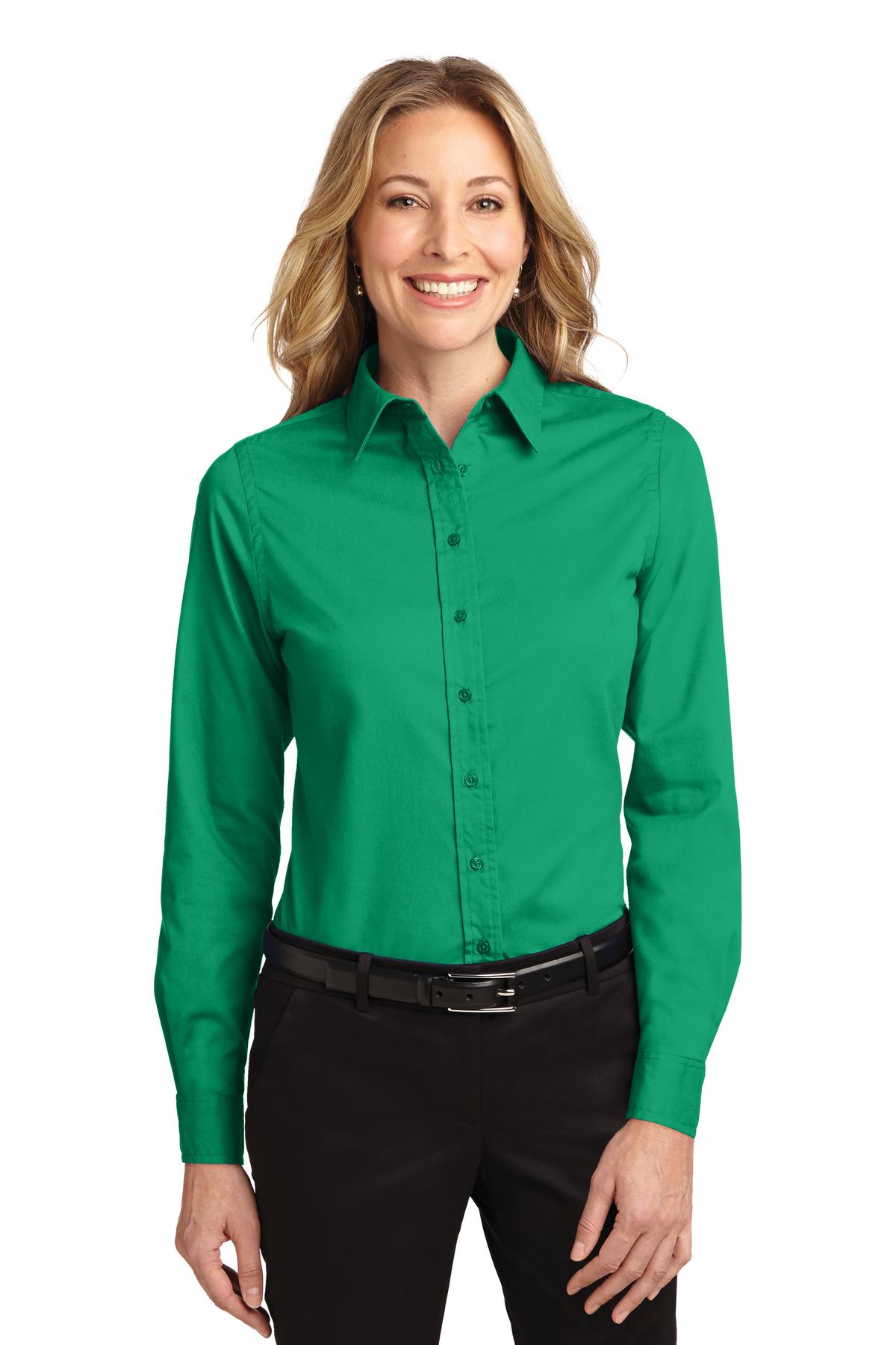 Port Authority Ladies Long Sleeve Easy Care Shirt. L608
