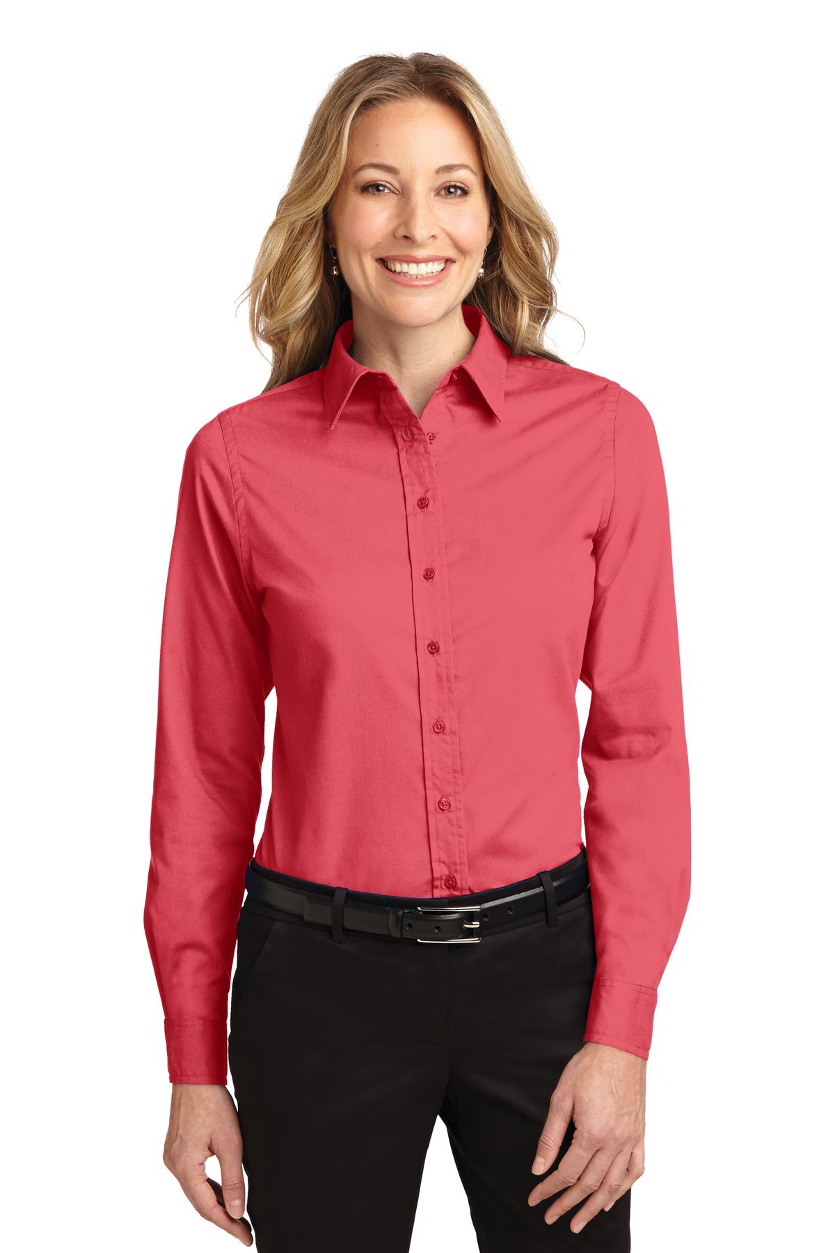 Port Authority Ladies Long Sleeve Easy Care Shirt. L608