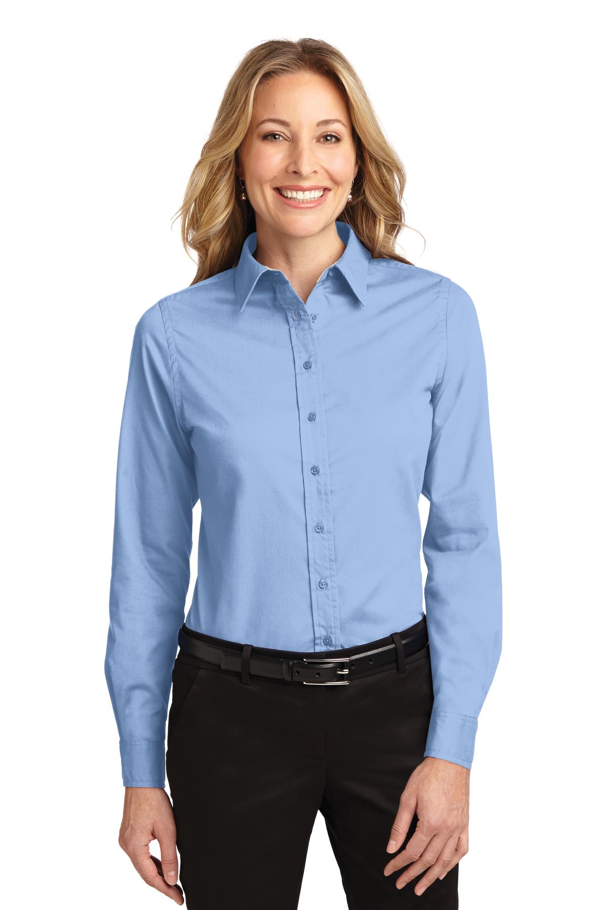 Port Authority Ladies Long Sleeve Easy Care Shirt. L608