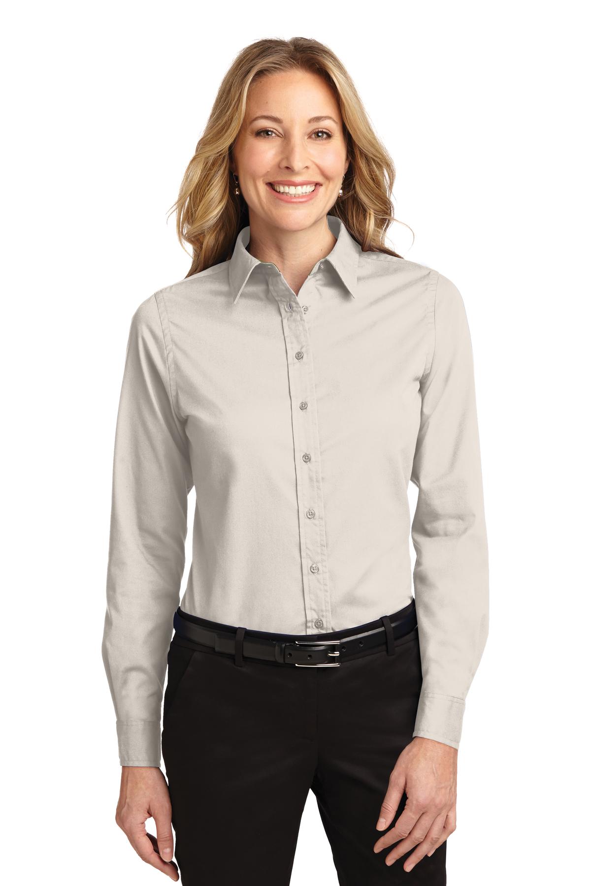 Port Authority Ladies Long Sleeve Easy Care Shirt. L608