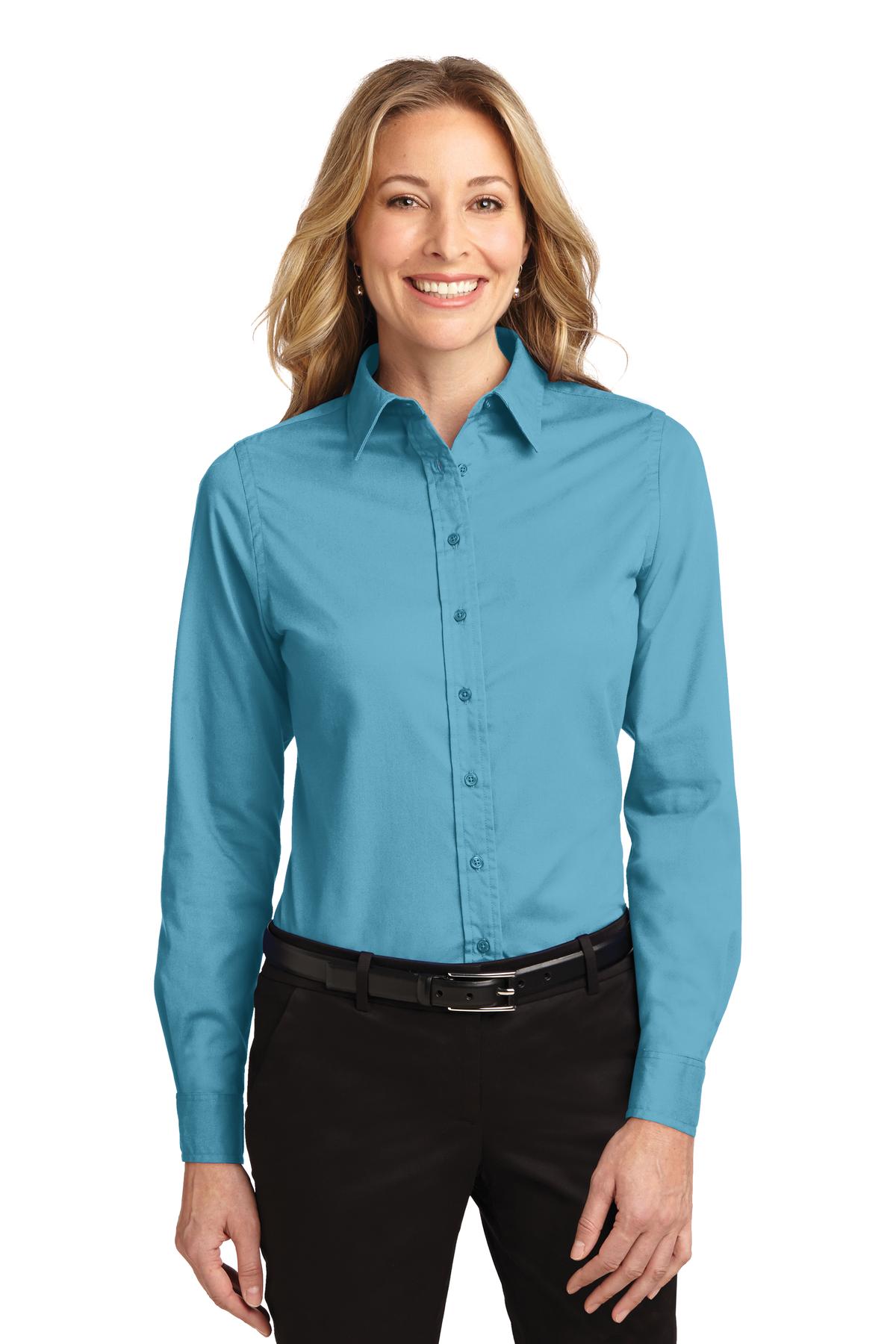 Port Authority Ladies Long Sleeve Easy Care Shirt. L608