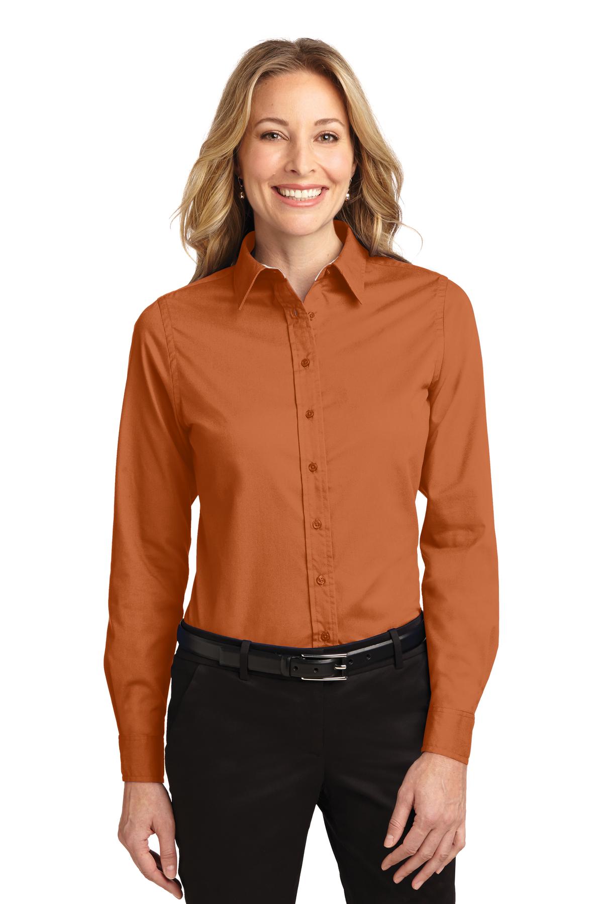 Port Authority Ladies Long Sleeve Easy Care Shirt. L608