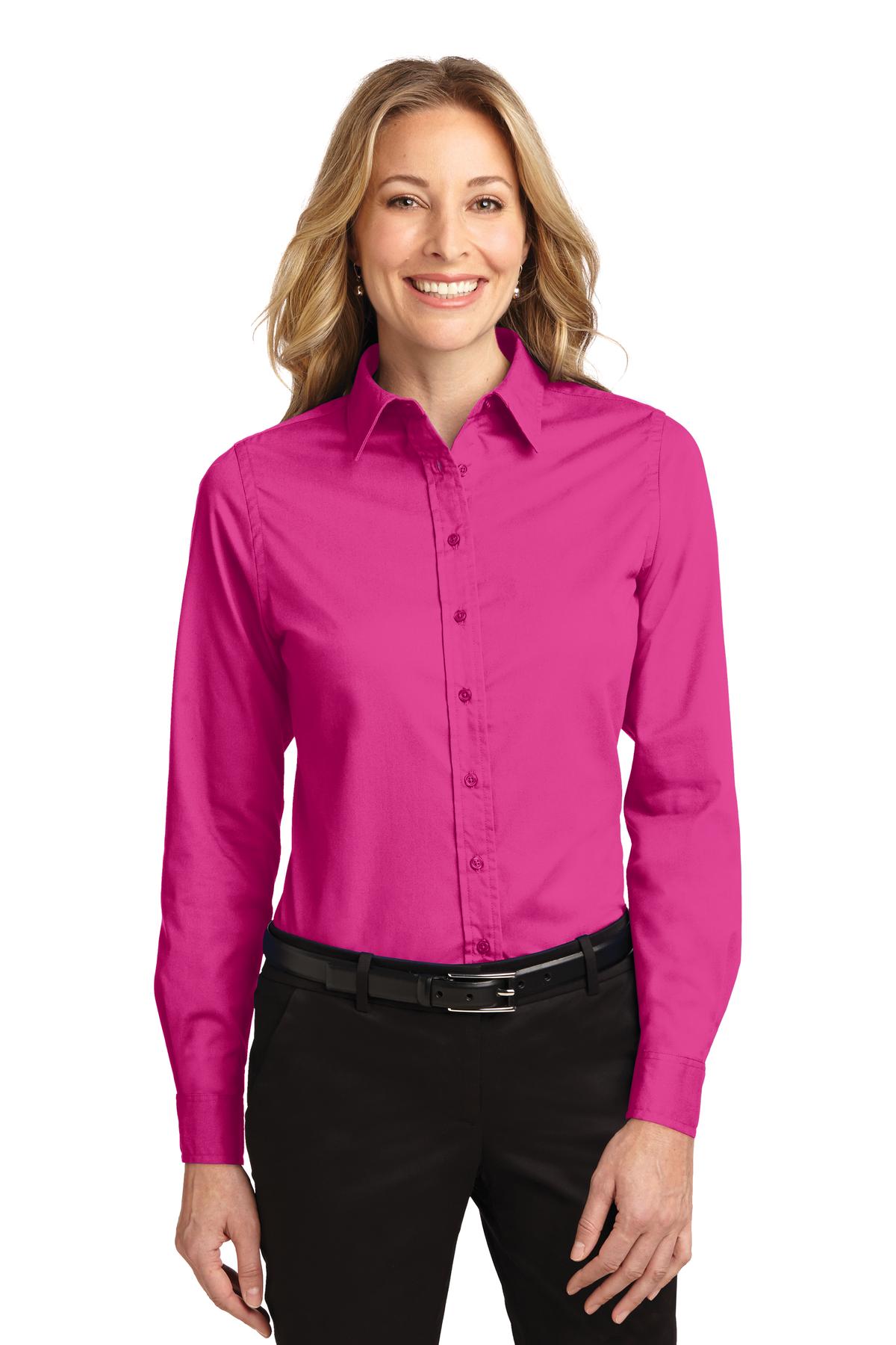 Port Authority Ladies Long Sleeve Easy Care Shirt. L608