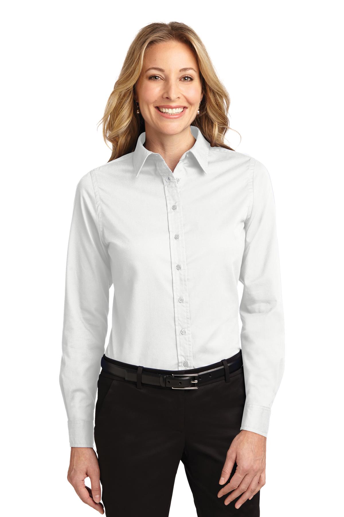 Port Authority Ladies Long Sleeve Easy Care Shirt. L608
