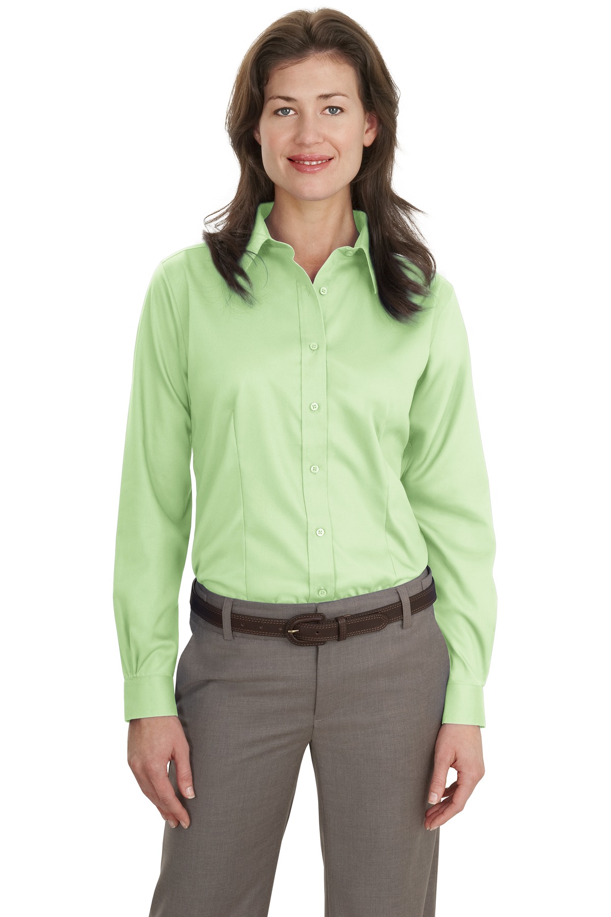 Port Authority Ladies Non-Iron Twill Shirt.  L638