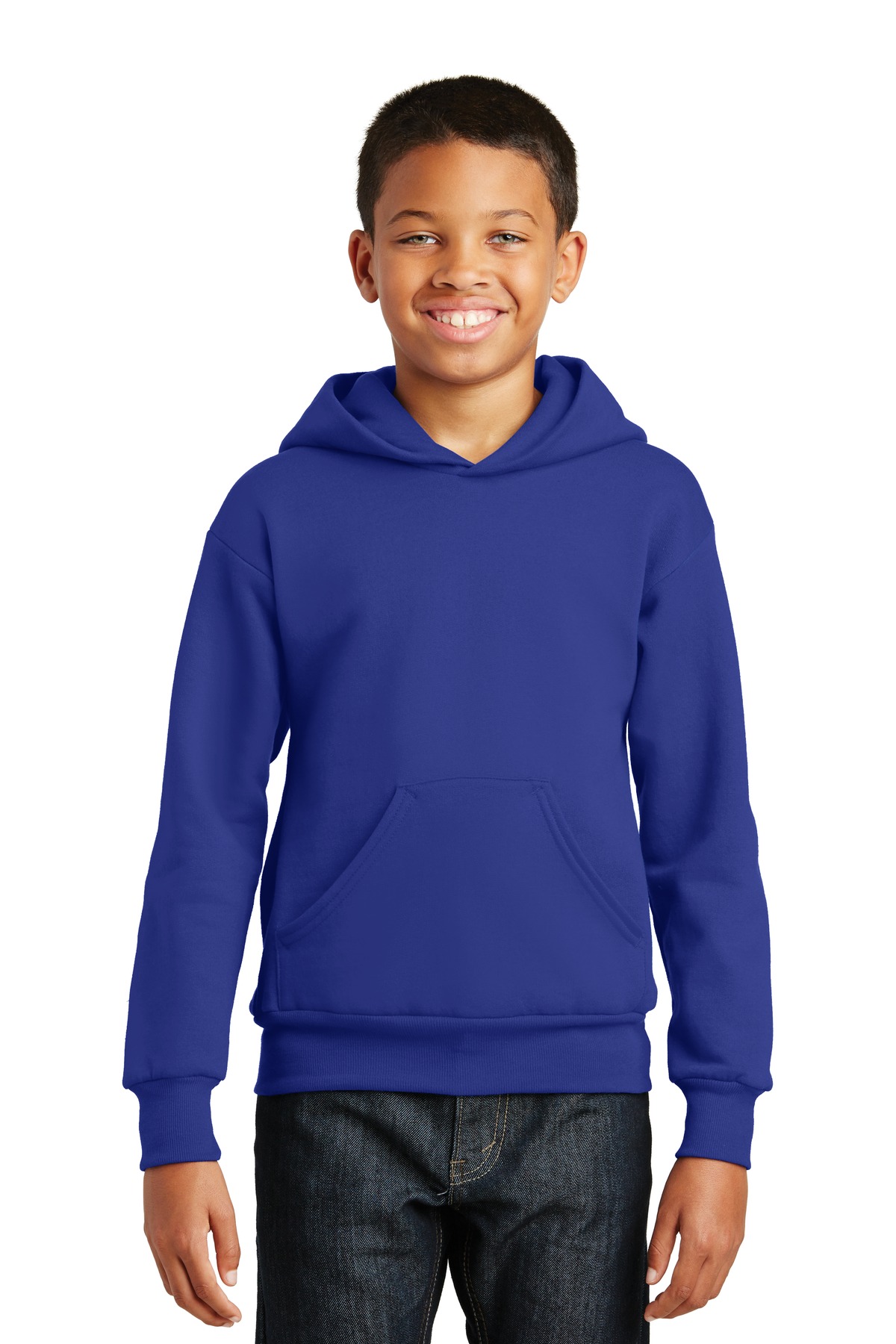 Hanes – Youth EcoSmart Pullover Hooded Sweatshirt.  P470