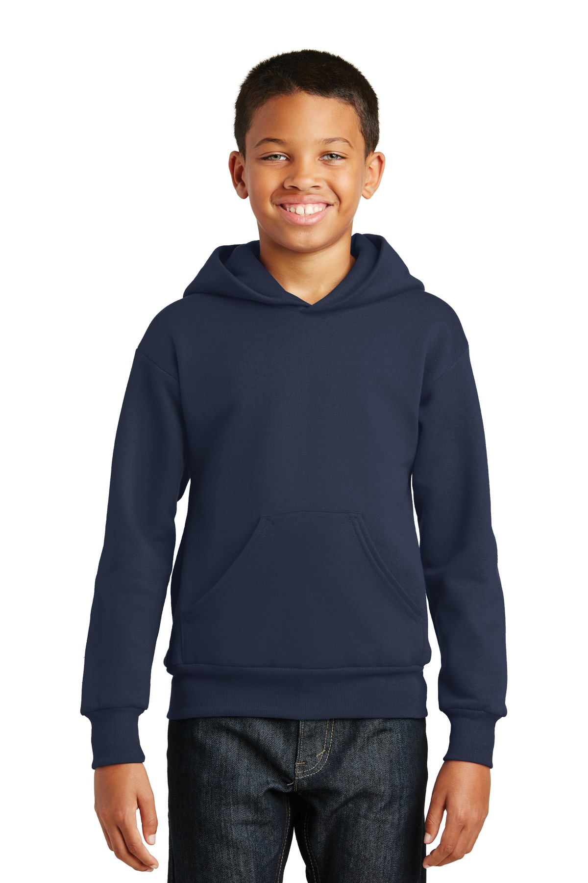 Hanes – Youth EcoSmart Pullover Hooded Sweatshirt.  P470