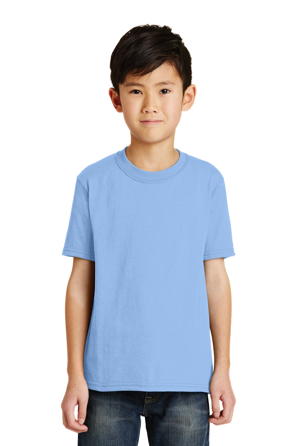 Port & Company – Youth Core Blend Tee.  PC55Y