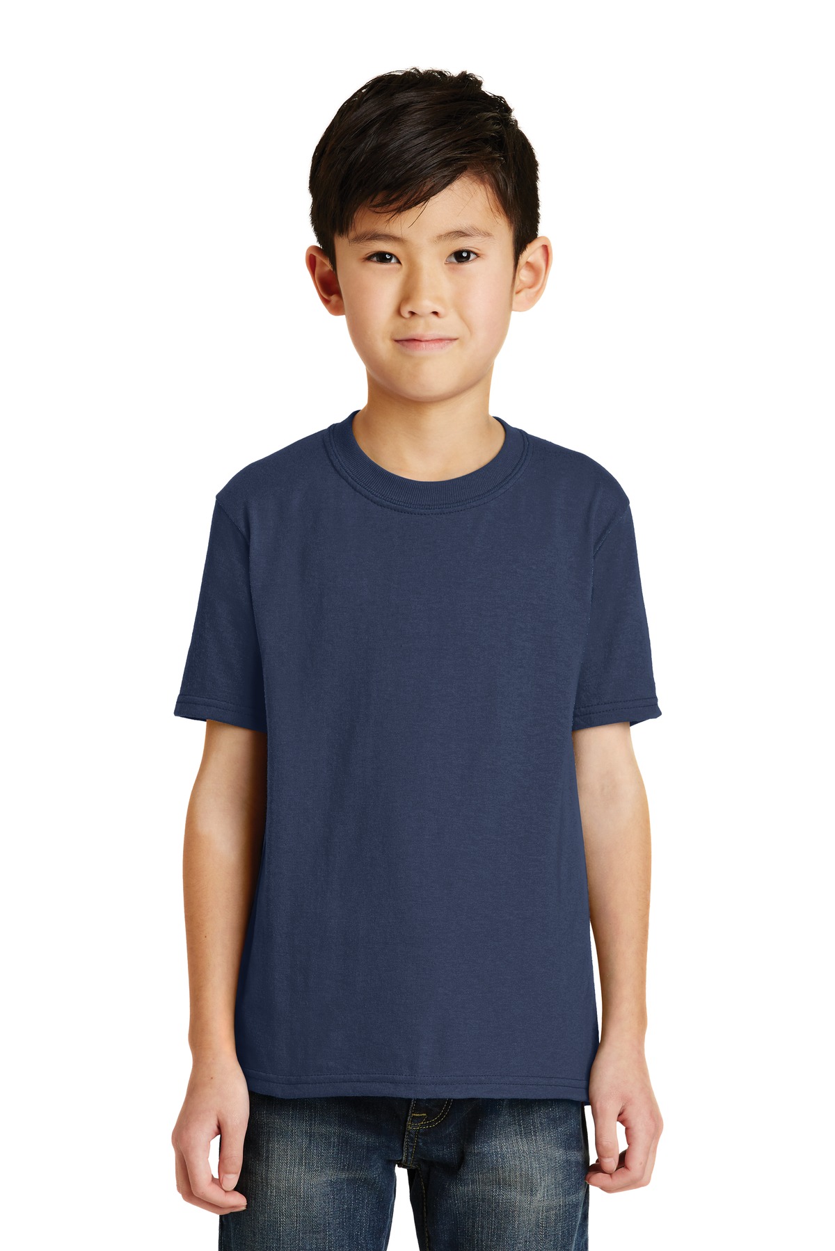 Port & Company – Youth Core Blend Tee.  PC55Y