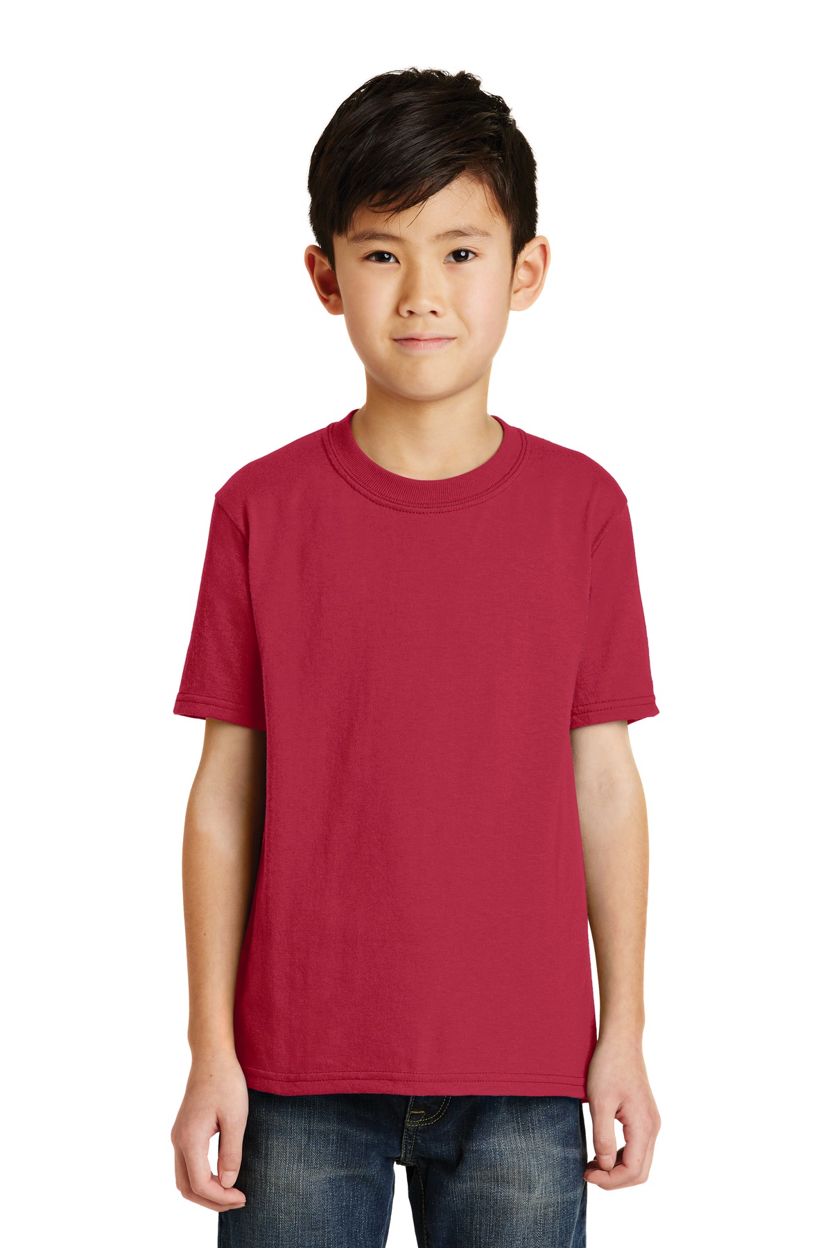 Port & Company – Youth Core Blend Tee.  PC55Y