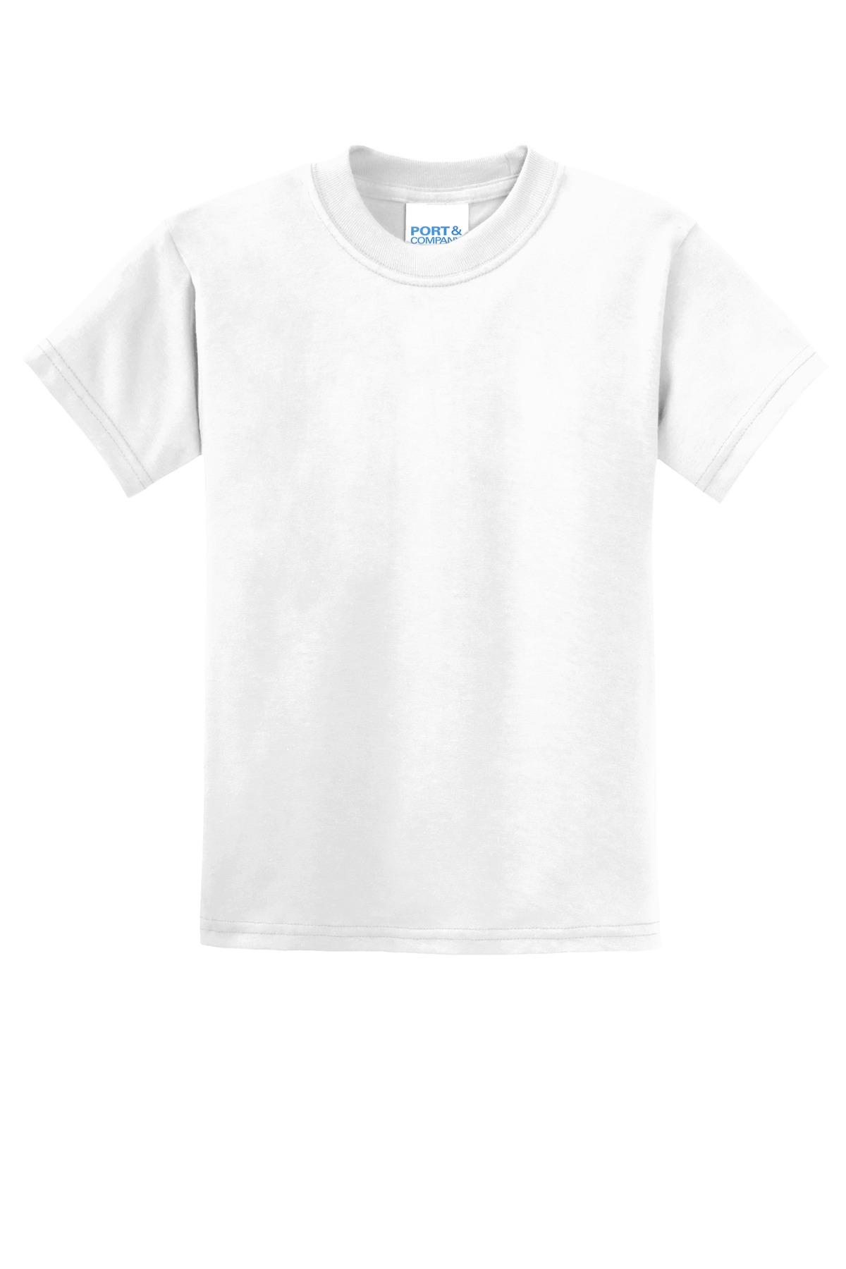 Port & Company – Youth Core Blend Tee.  PC55Y