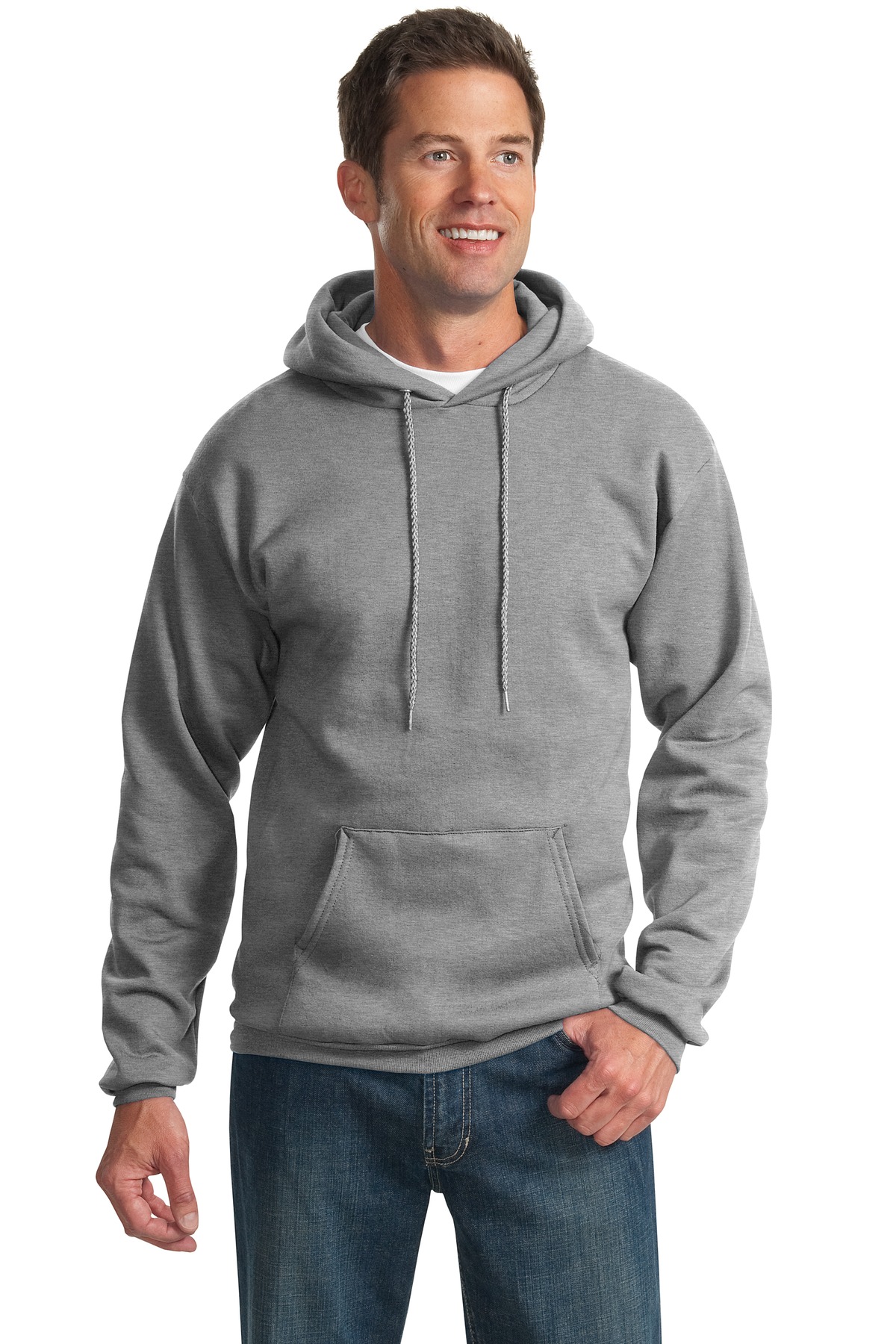 Port & Company –  Essential Fleece Pullover Hooded Sweatshirt.  PC90H